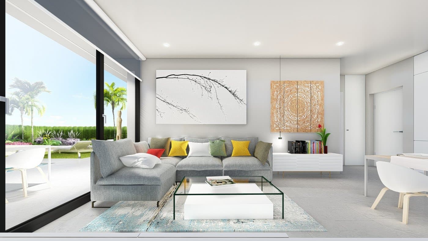 Neue Entwicklung, bestehend aus drei Arten von freistehenden Villen auf Parzellen von 545m Vorschau 4