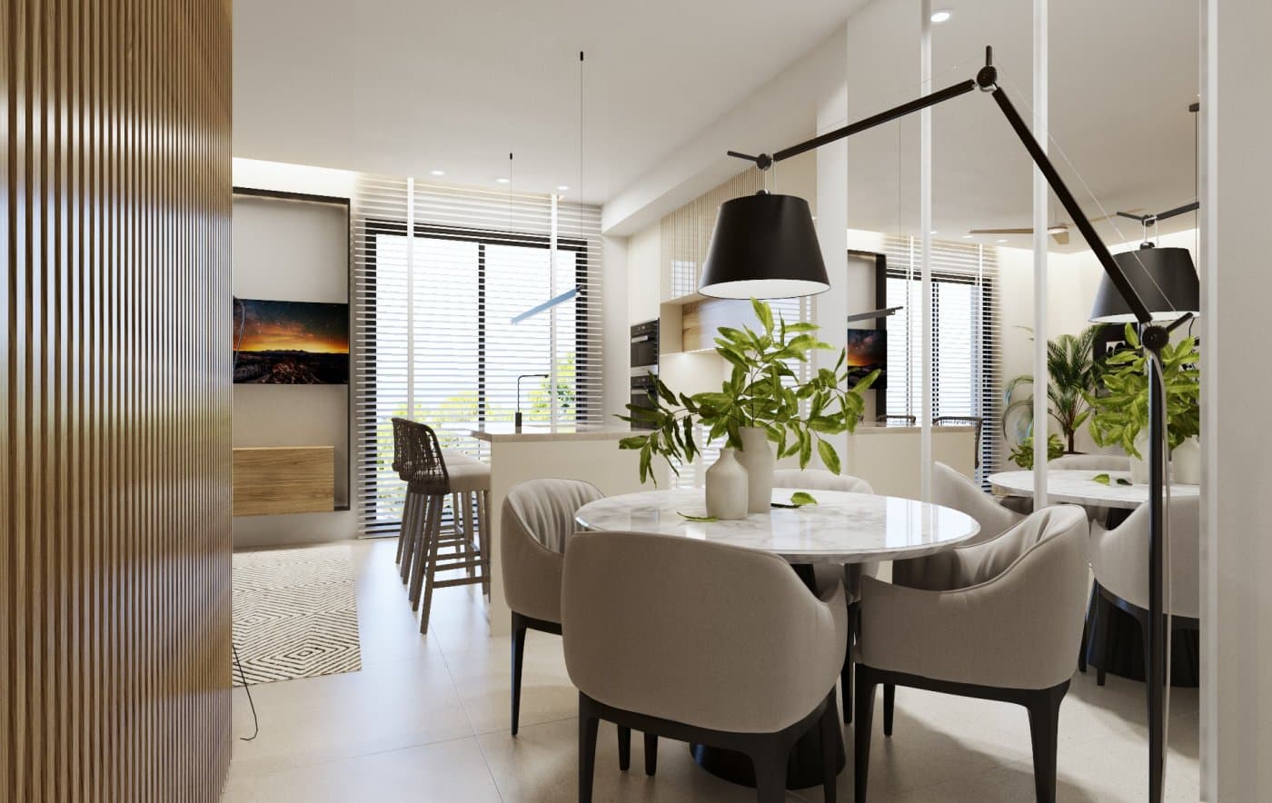 Apartamento de planta baja de 3 dormitorios en el complejo santa Rosalia(Murcia) Pisos de  Vorschau 4