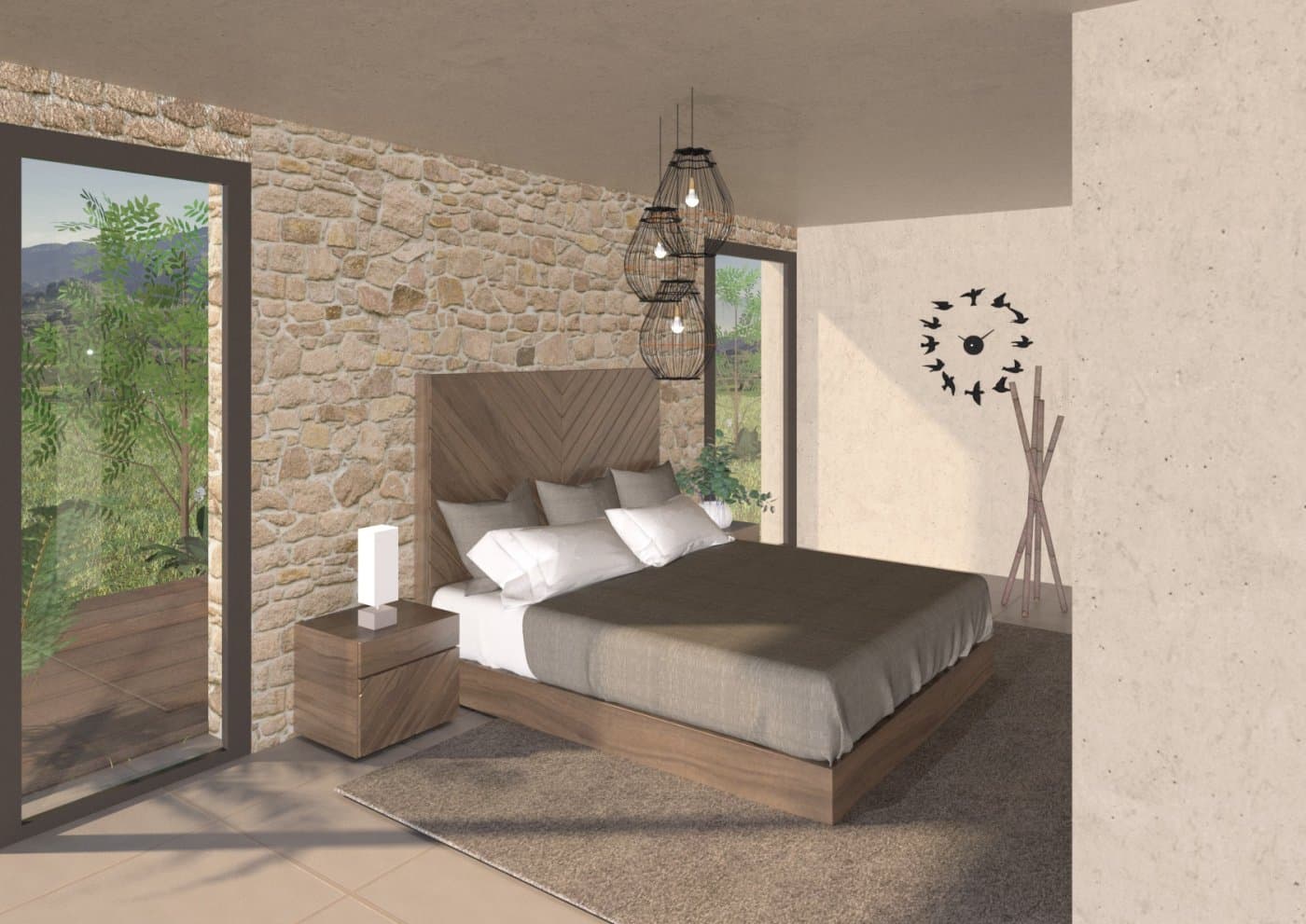 NEU GEBAUTE FINCA MIT WEINBERG, 100% INDIVIDUELL GESTALTBAR, GROSSE GRUNDSTÜCKE, FANTASTIS Vorschau 6