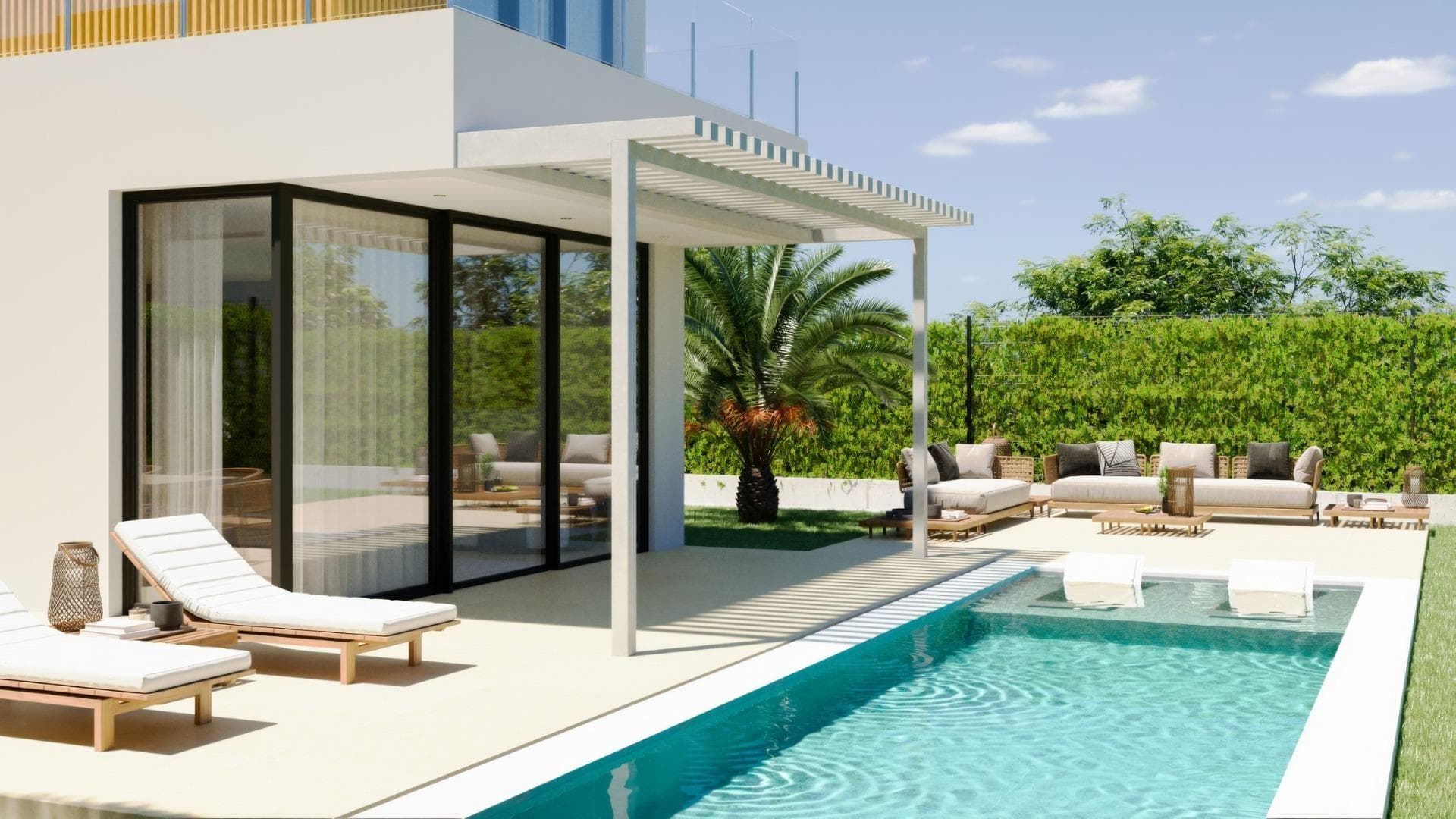 NEUBAU VILLEN IN FINESTRAT Neubau von 9 Villen in Finestrat, in der Sierra Cortina – einer