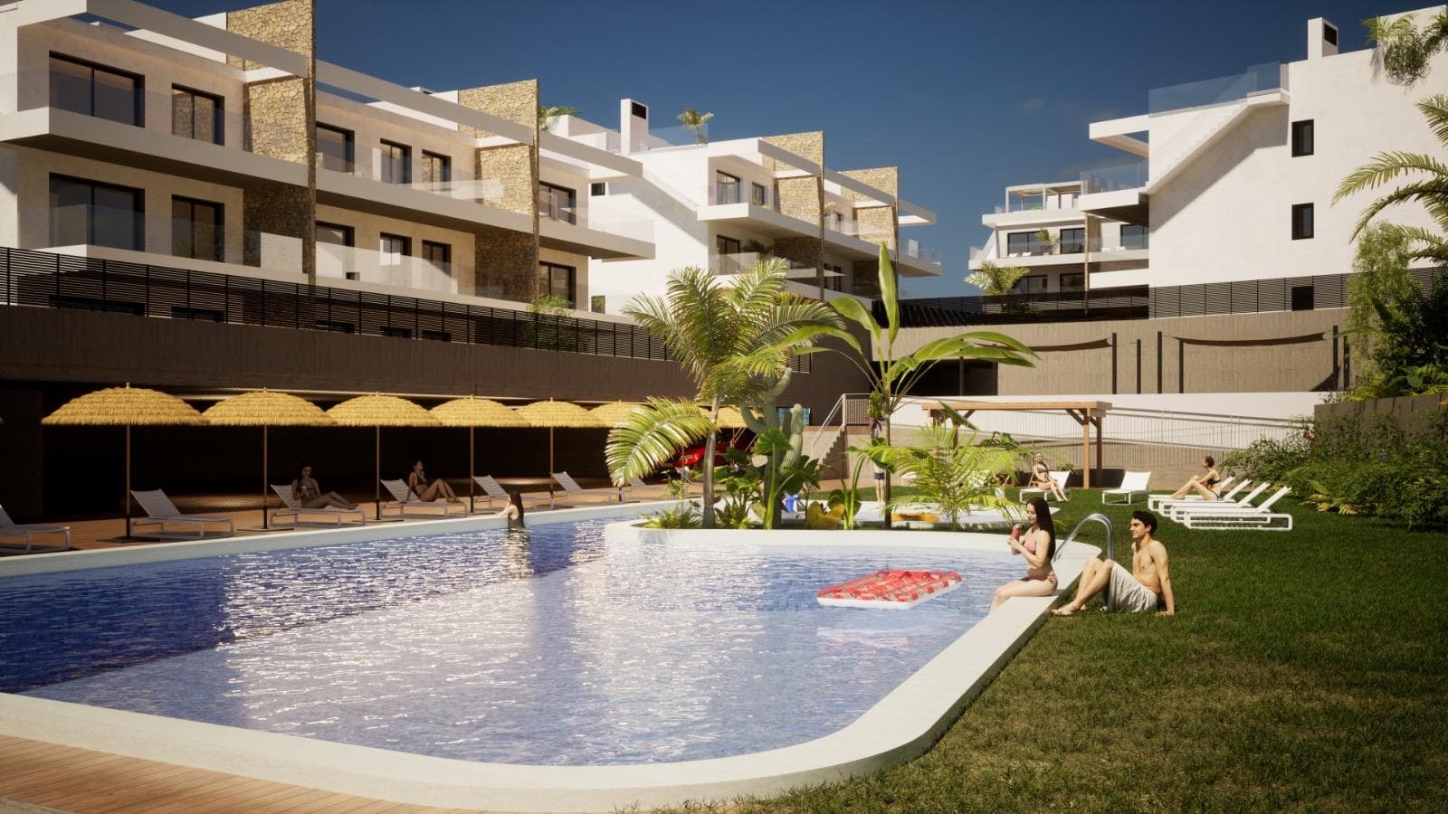 NEUBAU WOHNANLAGE MIT MEERBLICK IN FINESTRAT Neubau-Wohnanlage mit Meerblick in Finestrat