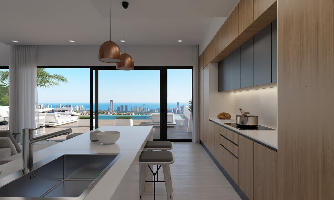 LUXURIÖSE NEUBAUVILLEN IN FINESTRAT MIT MEERBLICK Luxusvillen in einem Neubau-Wohnkomplex  Vorschau 5