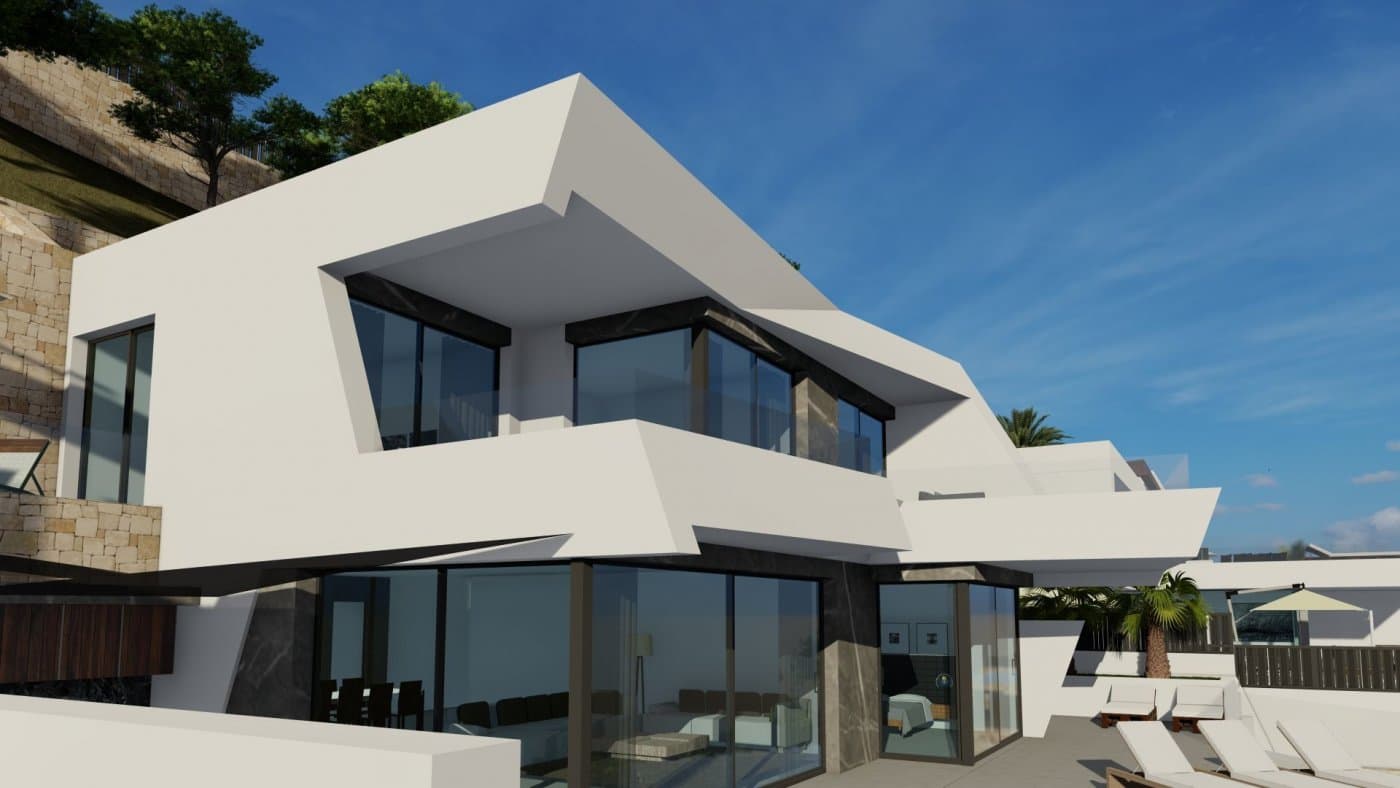 NEU GEBAUTE LUXUSVILLA MIT SPEKTAKULÄRER AUSSICHT IN CALPE Neu gebaute Villa in Calpe mit  Vorschau 5