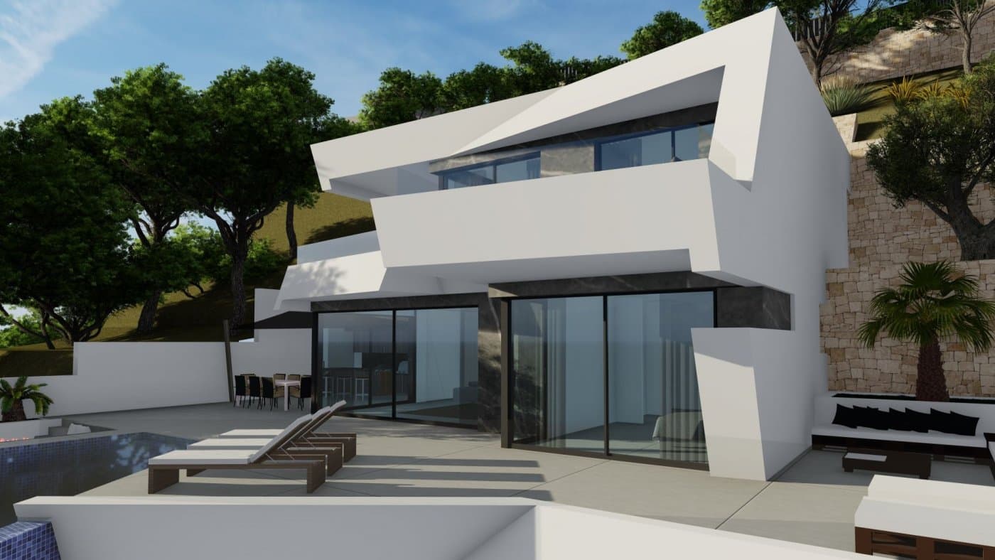 NEU GEBAUTE LUXUSVILLA MIT SPEKTAKULÄRER AUSSICHT IN CALPE Neu gebaute Villa in Calpe mit  Vorschau 6