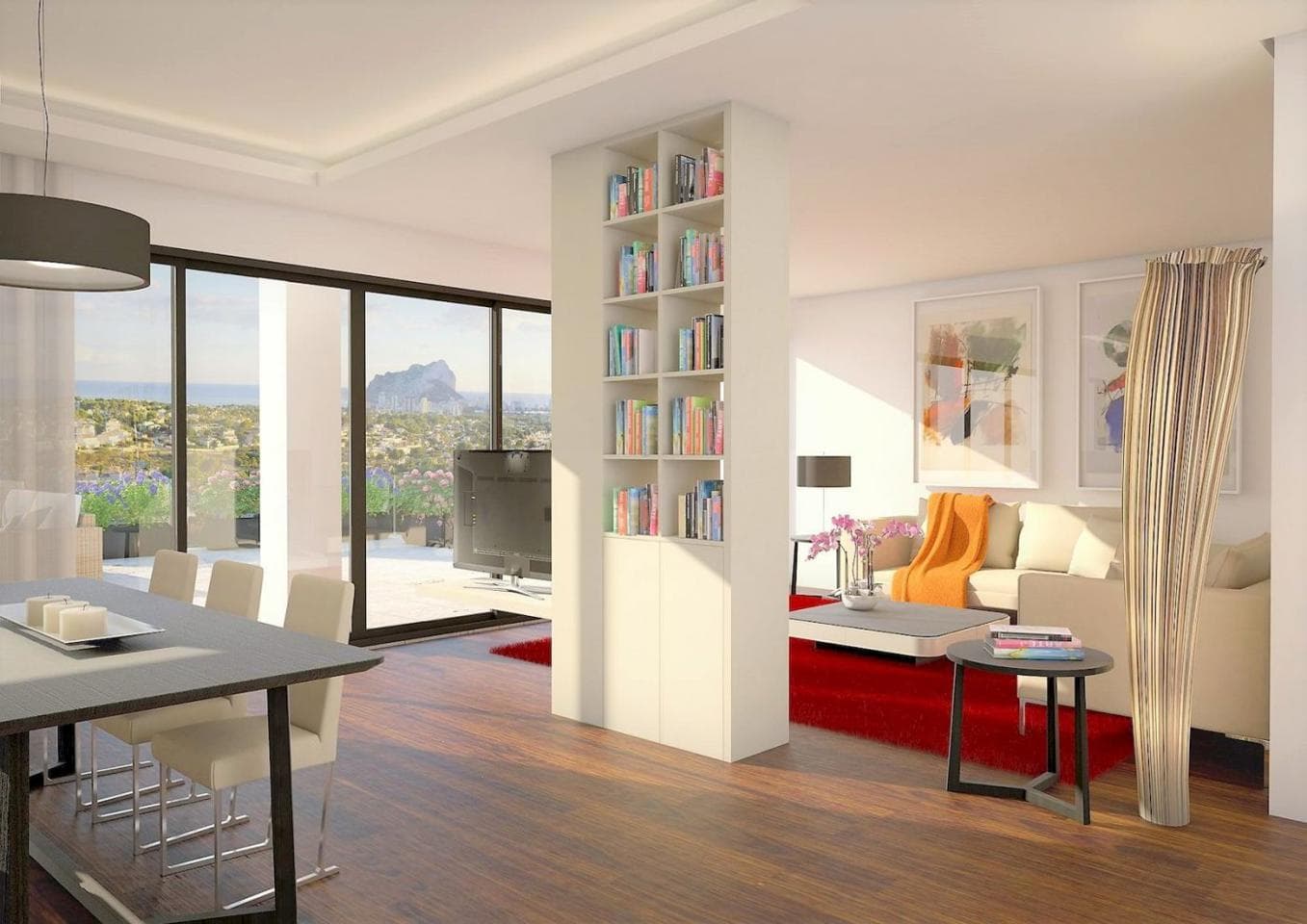 Luxus-Haus von 3 Etagen mit herrlichem Panoramablick auf das Meer in Calpe Diese Villa mit Vorschau 5