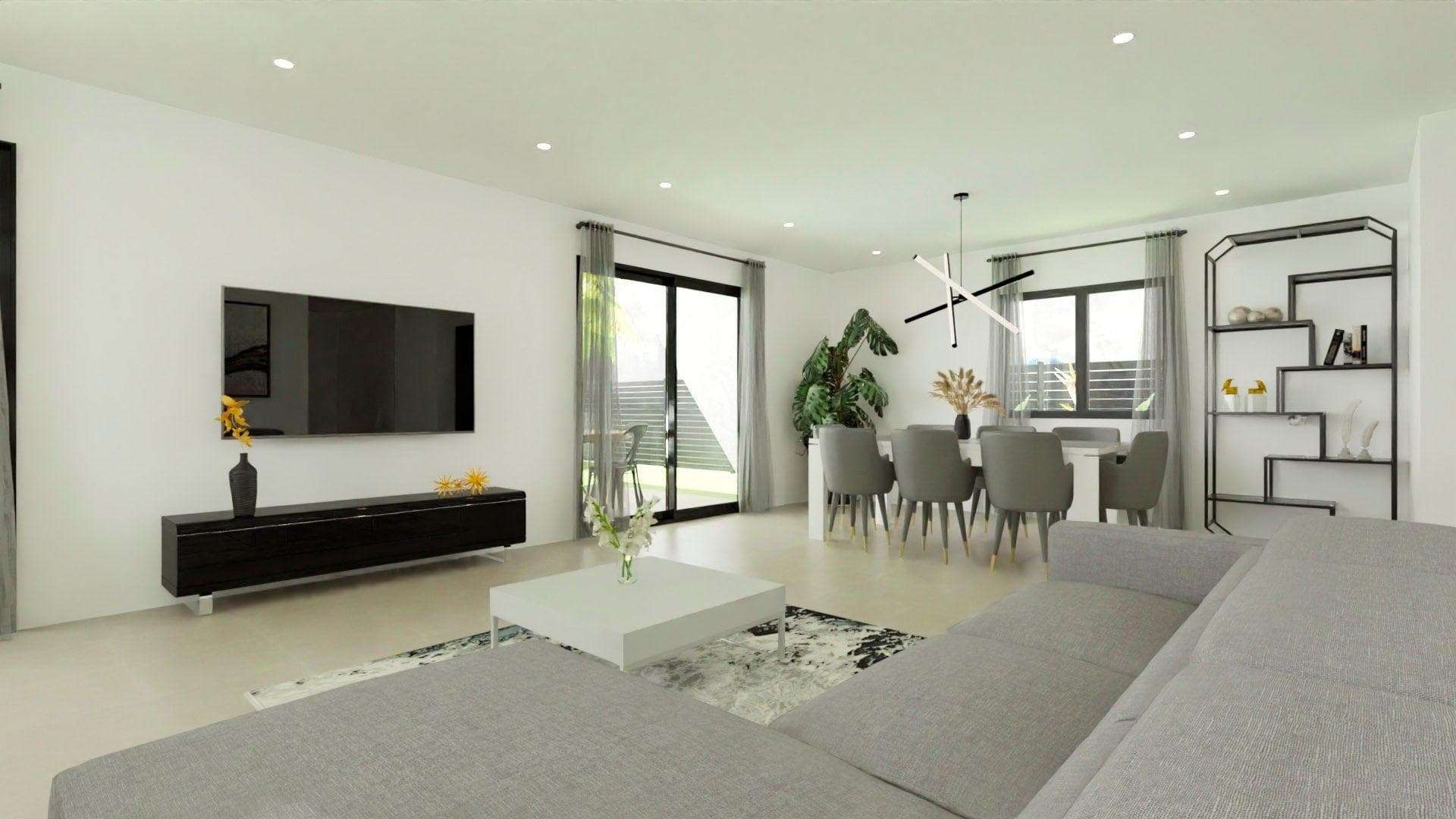 NEUBAU VILLEN IN MONFORTE DEL CID Neubau Villen in Monforte del Cid, mit dem Golfplatz nur Vorschau 3