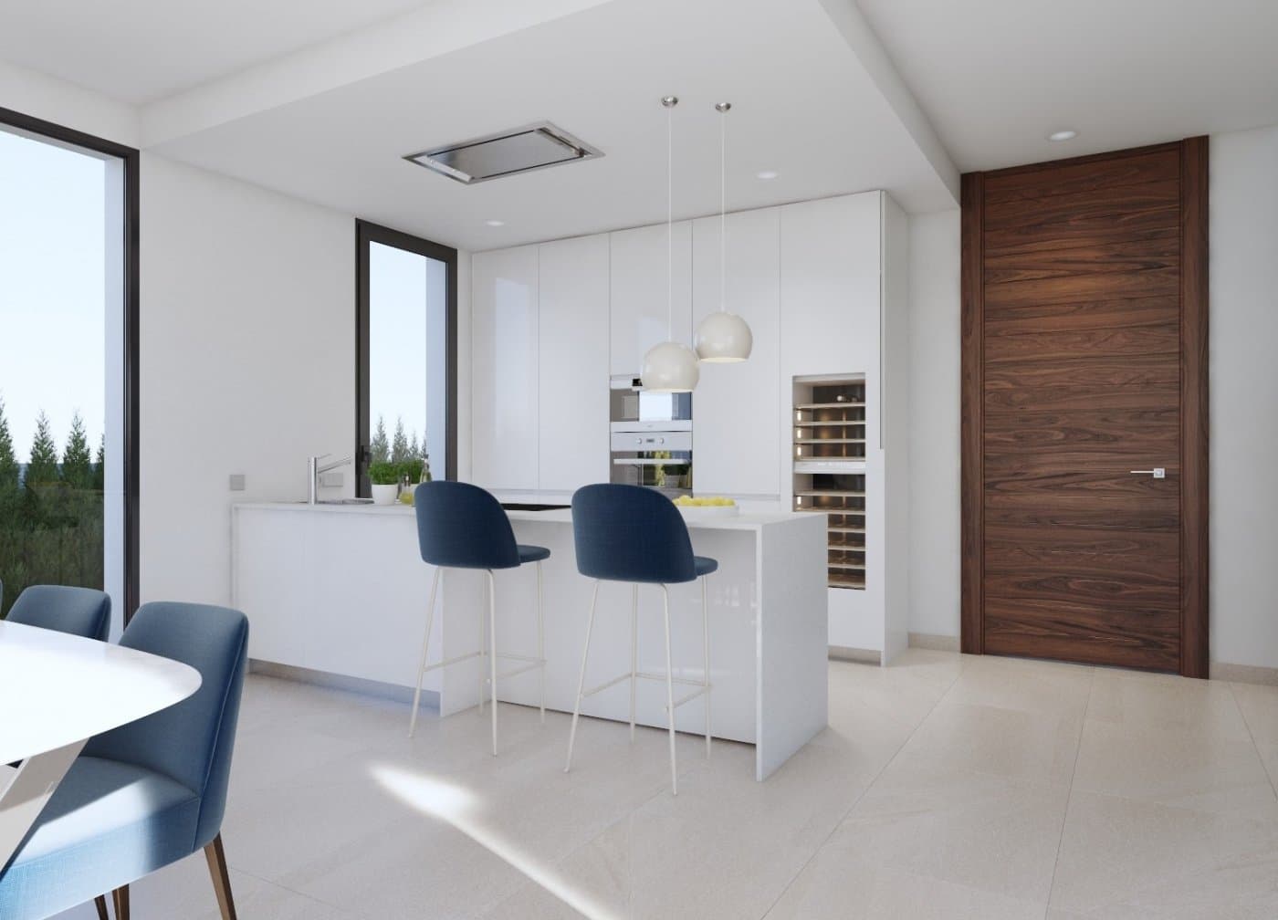 PRÄCHTIGE NEU GEBAUTE MODERNE VILLA IN FINESTRAT Neubau Wohnanlage mit modernen Villen in  Vorschau 3