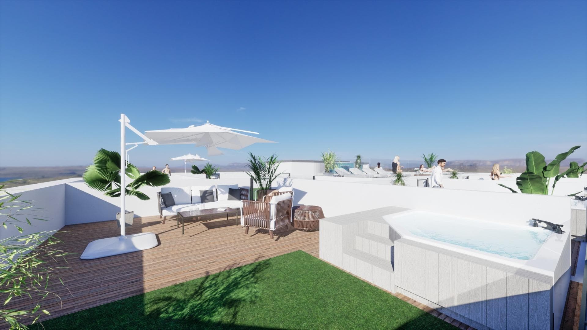 3 SCHLAFZIMMER PENTHOUSE - NEUBAU IN TORREVIEJA Ein Neubau mit avantgardistischem Design i Vorschau 4