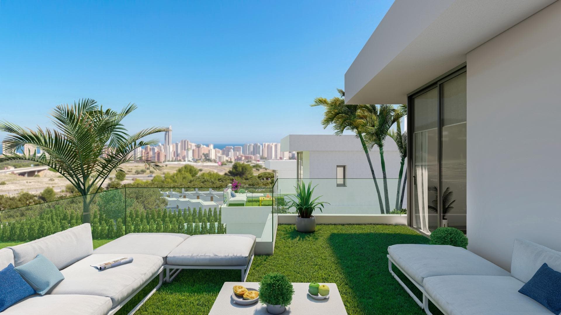 PRÄCHTIGE NEUBAU VILLA IN FINESTRAT MIT MEERBLICK Luxuriöse Neubauvillen in Sierra Cortina Vorschau 2