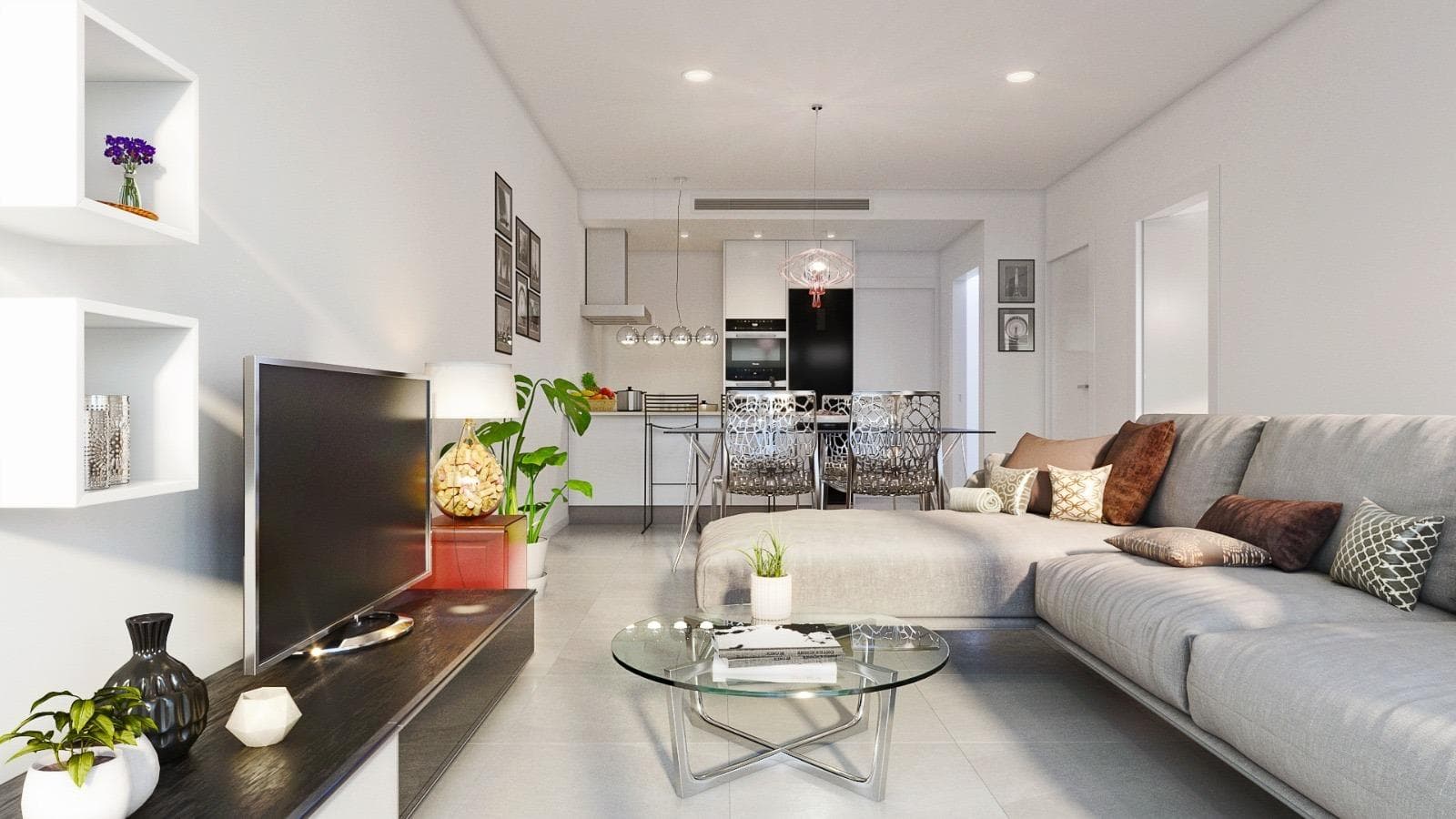 NEUBAU STADTHAUS AUF EINER ETAGE IN PILAR DE LA HORADADA Neubau von Stadthäusern in Pilar  Vorschau 2