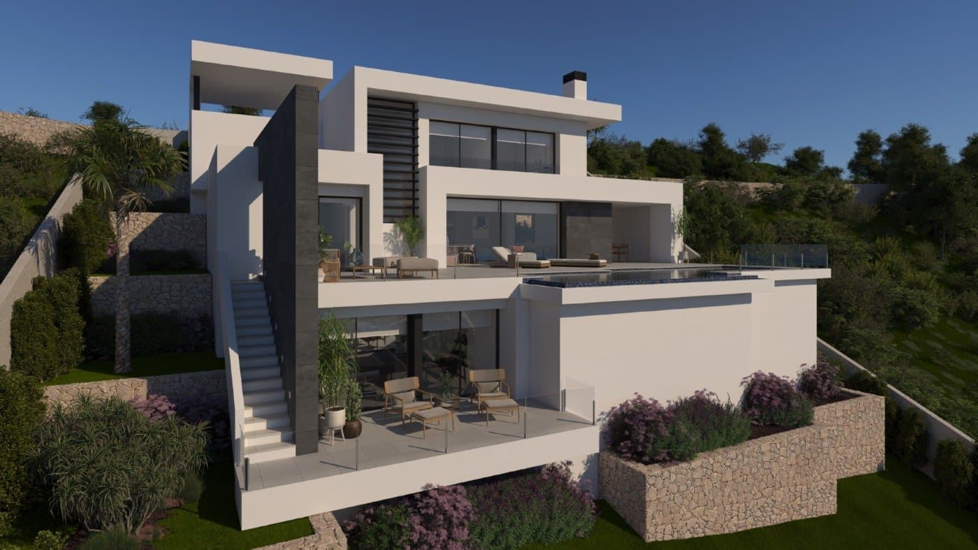 NEUBAU VILLA MIT MEERBLICK IN CUMBRE DEL SOL Neubau Luxusvilla mit privatem Pool und Meerb Vorschau 4