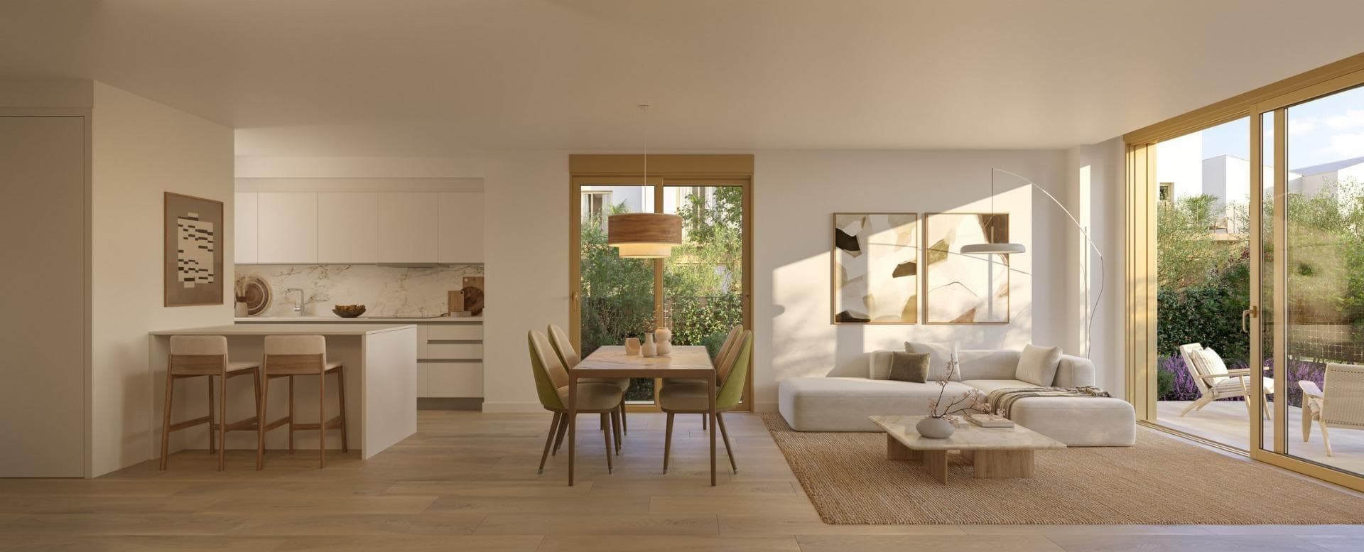 NEUBAU WOHNANLAGE IN EL VERGEL Neubau eines Wohnkomplexes mit 65 modernen 2-Schlafzimmer-A Vorschau 3