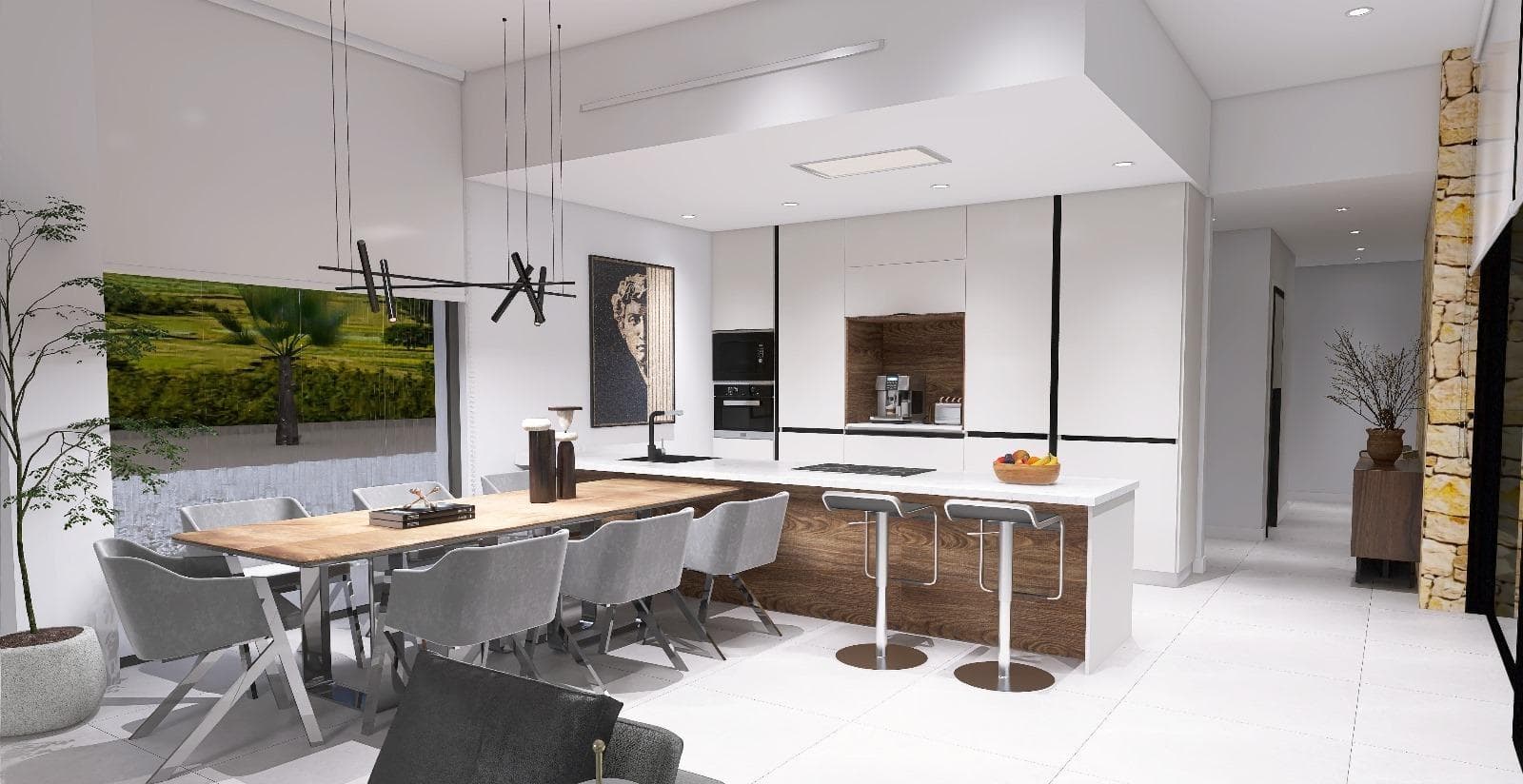 NEUBAU VILLA IM GEBIET PINOSO (ALICANTE) Villa auf einer Etage mit 2 Schlafzimmern und 2 B Vorschau 2