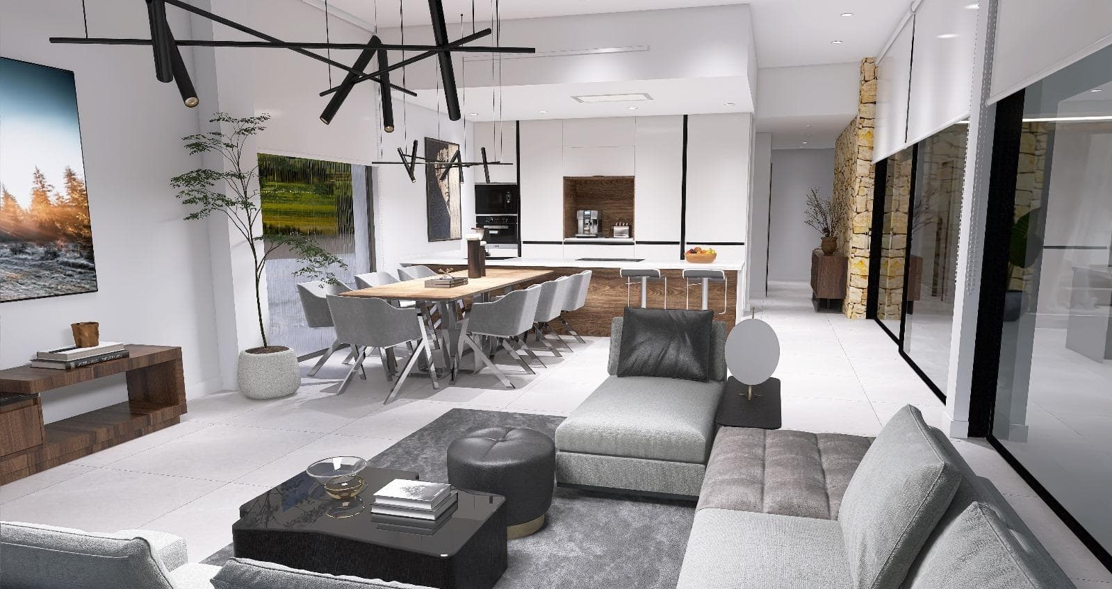 Neubau Villa mit 2 Schlafzimmern auf einer Ebene in Pinoso (Alicante) Ebenerdige Villa mit Vorschau 2