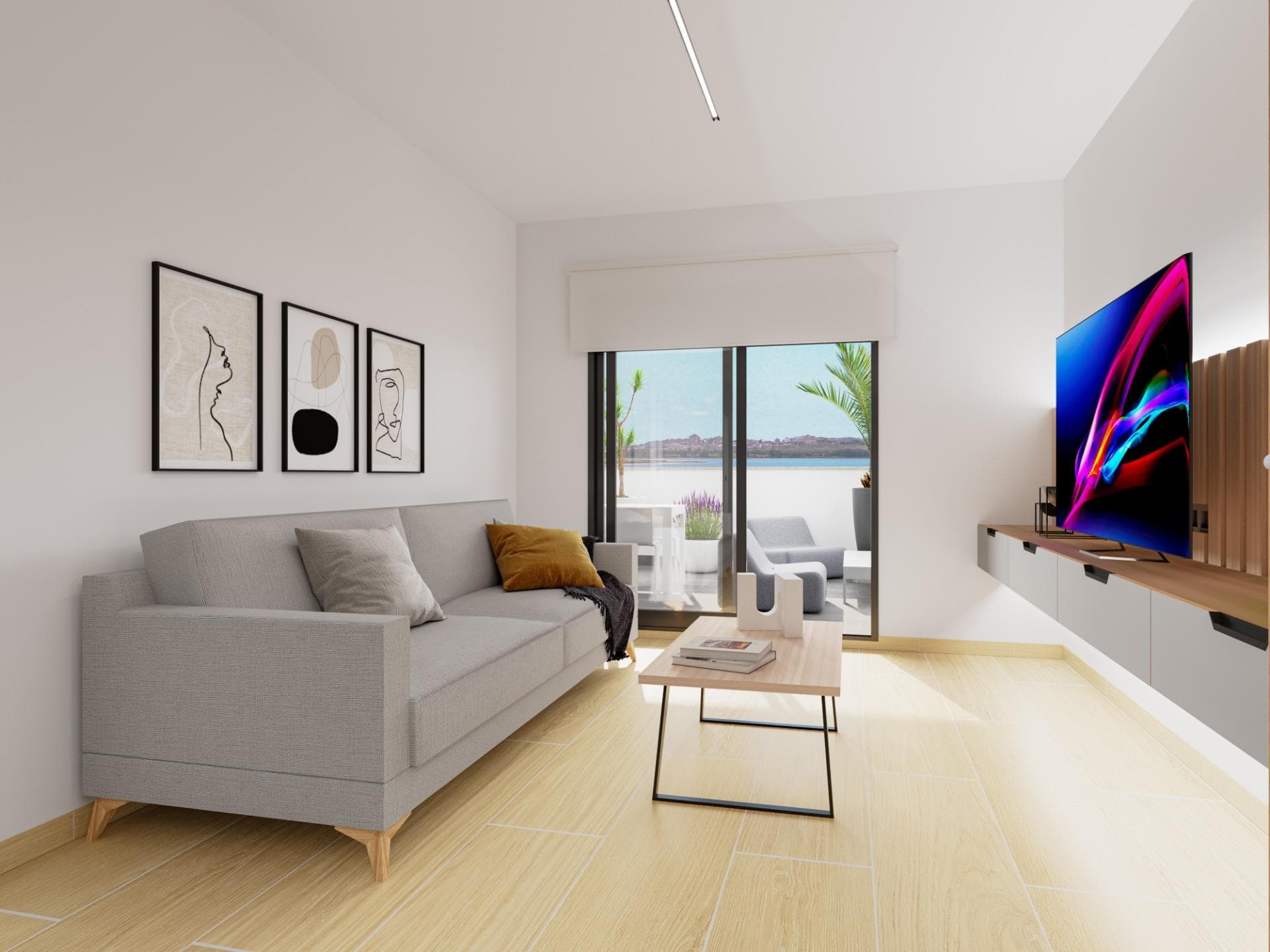 HERRLICHE TOURISTISCHE WOHNUNGEN IN GUARDAMAR DEL SEGURA Das neue Projekt befindet sich in Vorschau 5