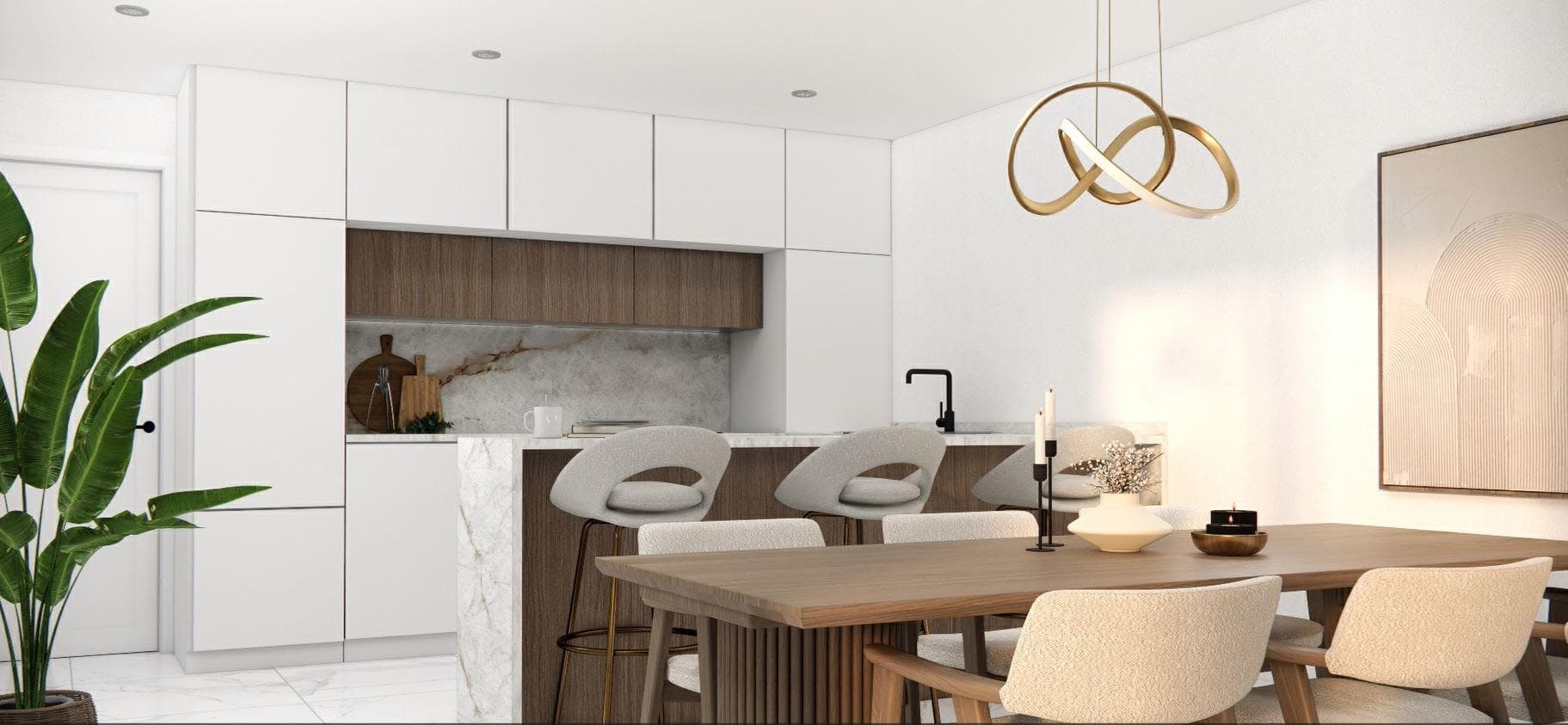 NEUBAU EINER EBENERDIGEN VILLA IN LOS MONTESINOS Neubau-Boutique-Projekt von 7 einstöckige Vorschau 2