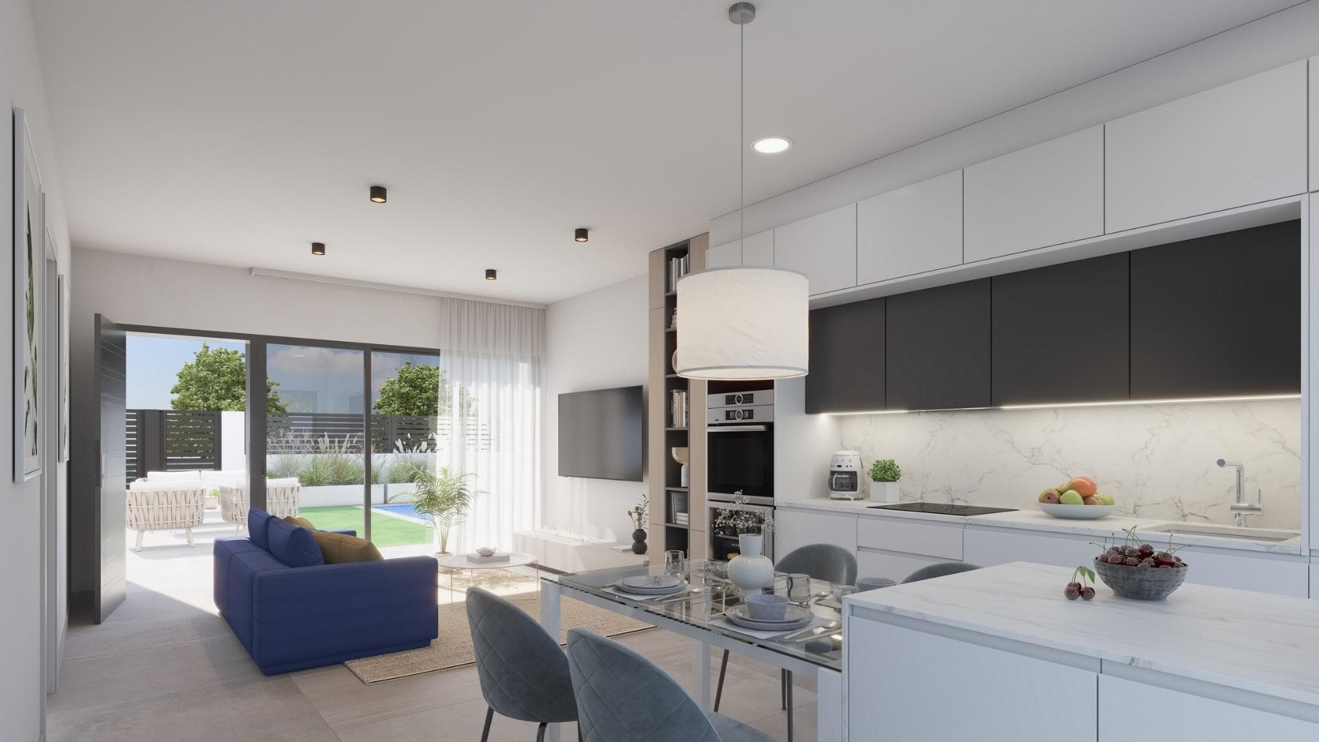 NEUGEBAUTE VILLA MIT 3 SCHLAFZIMMERN IN LOS ALCAZARES Neubausiedlung mit 12 exklusiven, fr Vorschau 2