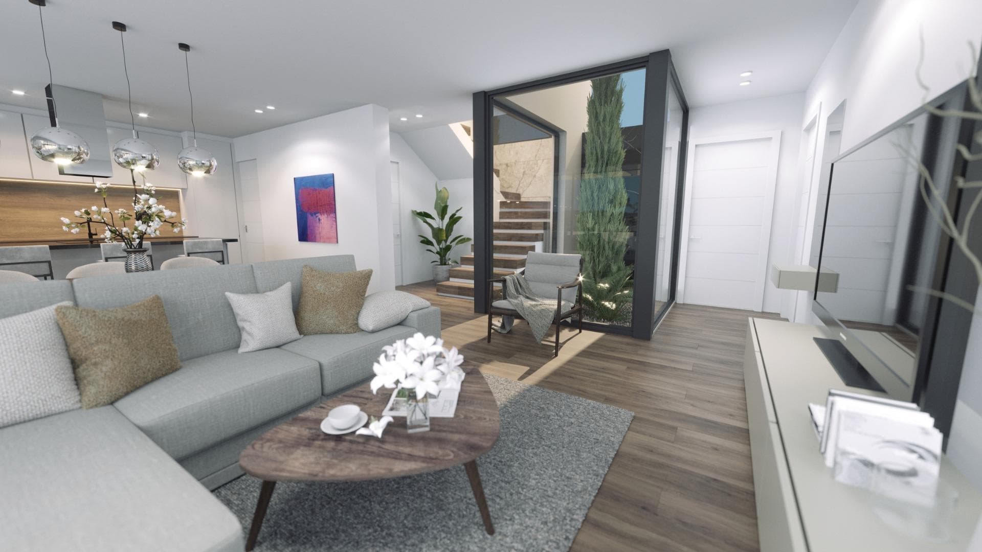 MODERNE NEUBAU VILLA MIT MEER- UND BERGBLICK IN FINESTRAT Neubauprojekt von 10 modernen De Vorschau 6