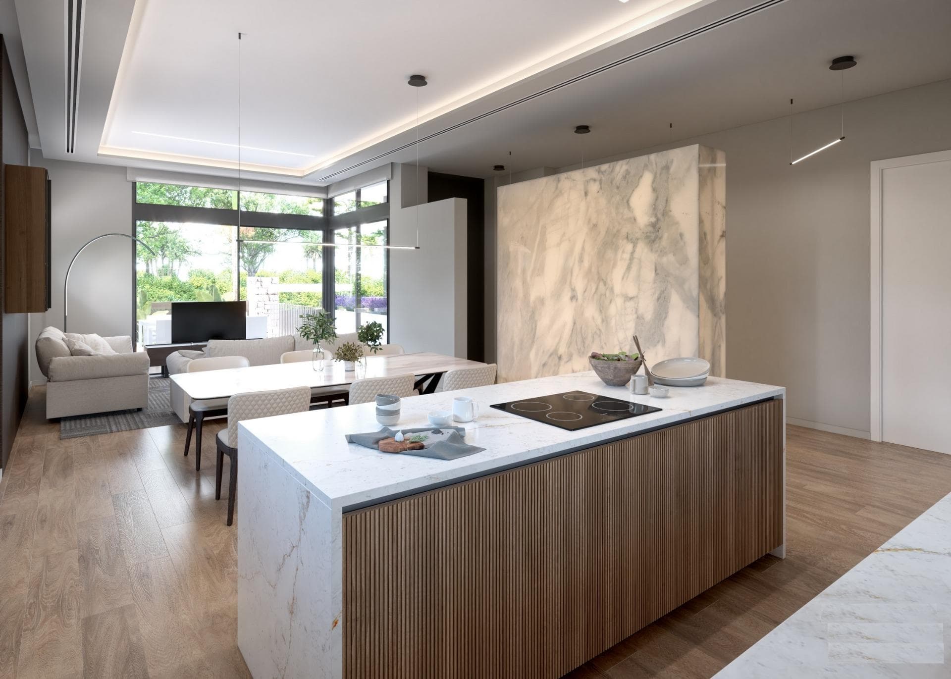 HERRLICHE 3 SCHLAFZIMMER-VILLA IN PRIVATEM KOMPLEX IN DER REGION MURCIA Neubau von Villen  Vorschau 4