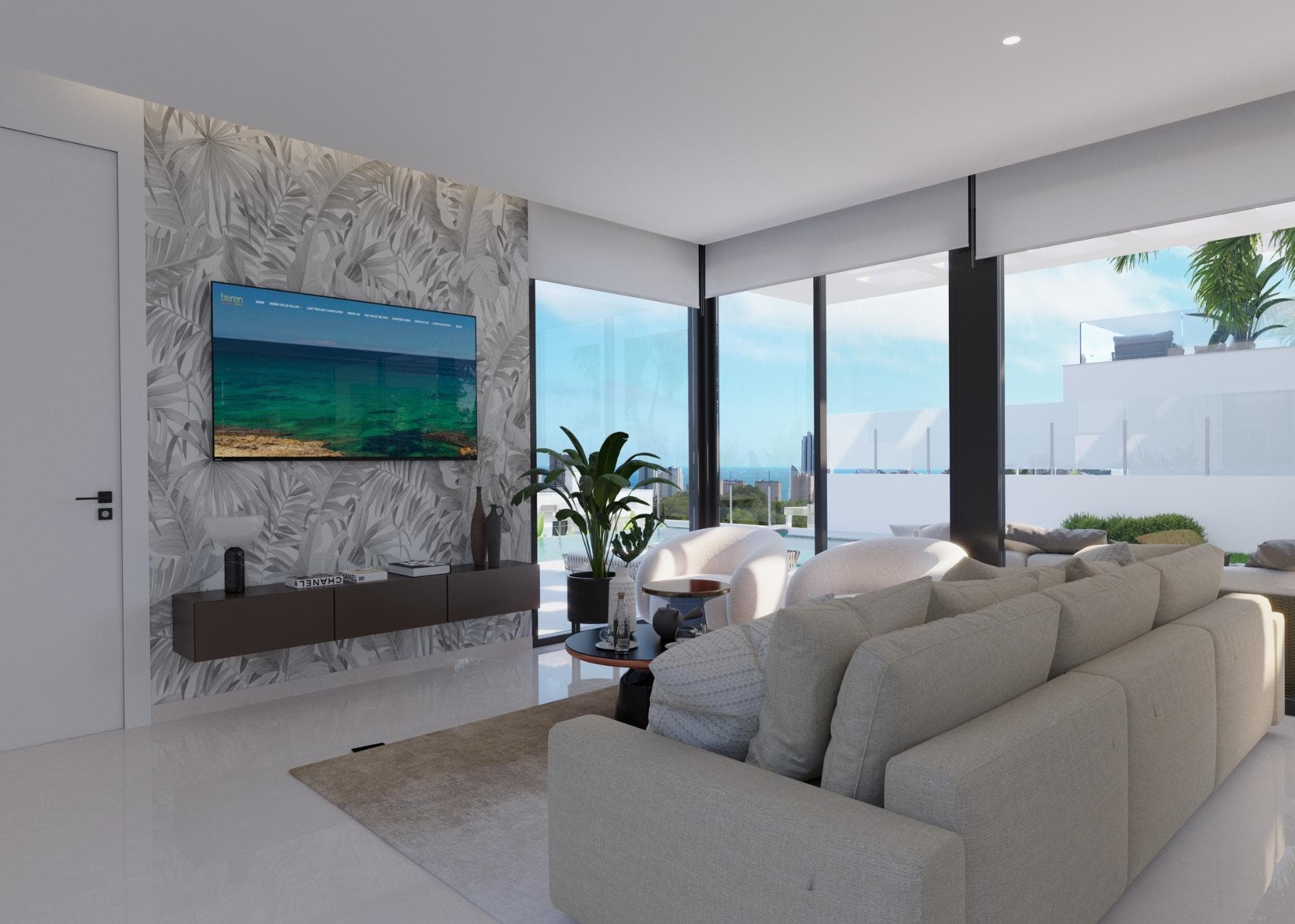 NEUBAU VILLA MIT 3 SCHLAFZIMMERN UND ATEMBERAUBENDEM BLICK AUF DAS MEER IN FINESTRAT Neuba Vorschau 2