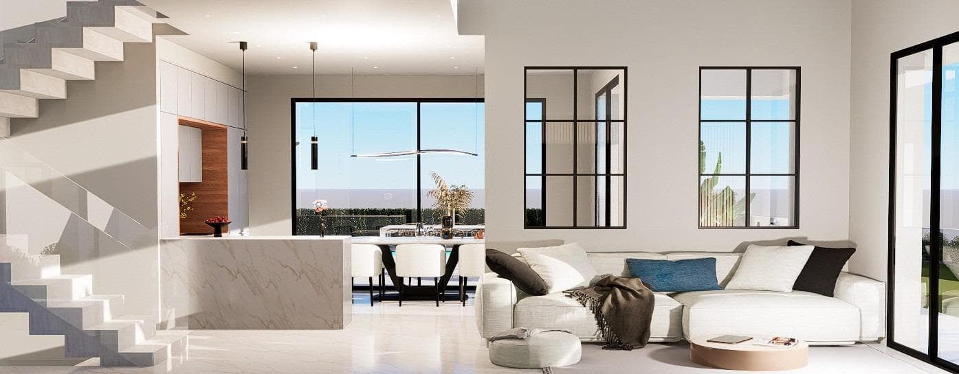 PRÄCHTIGE NEUBAU 3 SCHLAFZIMMER VILLA IN FINESTRAT Neubau von Villen in Balcon de Finestra Vorschau 3