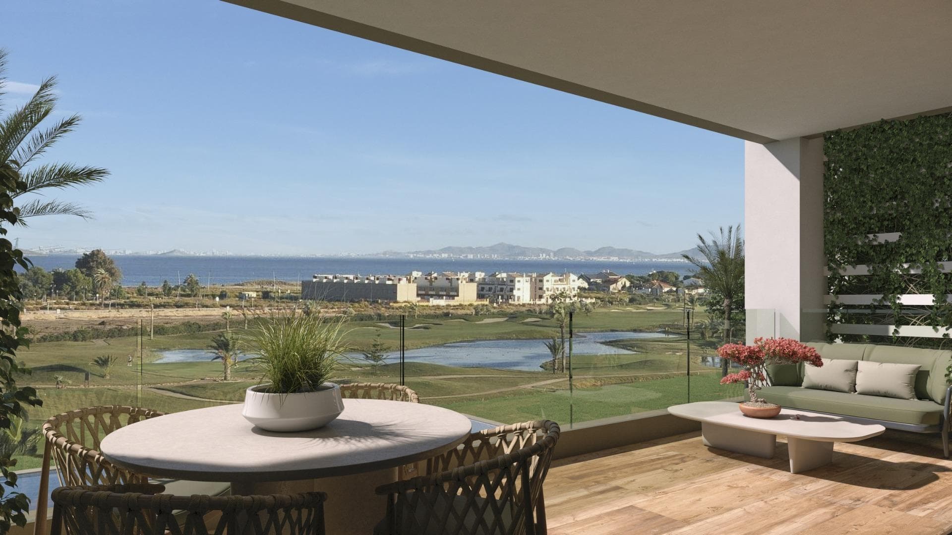 HERRLICHES 2 SCHLAFZIMMER PENTHOUSE IM GOLF RESORT(LOS ALCAZARES) Diese unglaubliche neue 