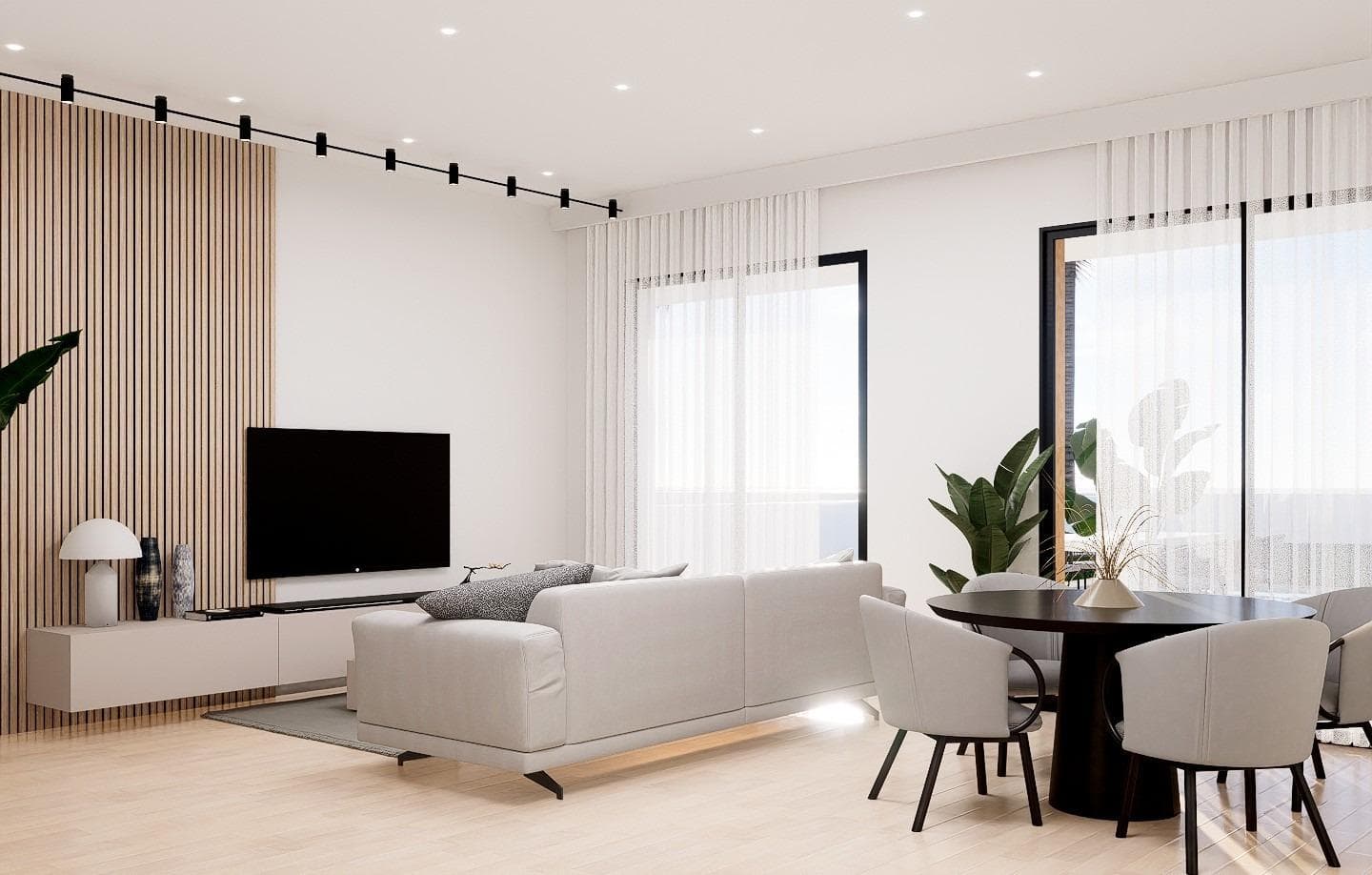 NEUBAU HALB-FREISTEHENDE VILLA MIT 3 SCHLAFZIMMERN UND PRIVATEM POOL IN LA ZENIA(ORIHUELA  Vorschau 2