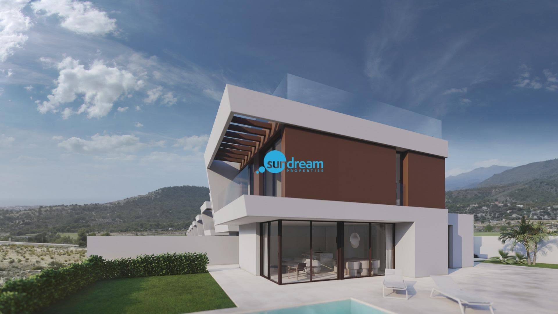 Villa zu verkaufen mit privatem Pool in Finestrat-Alicante Entdecken Sie eine atemberauben