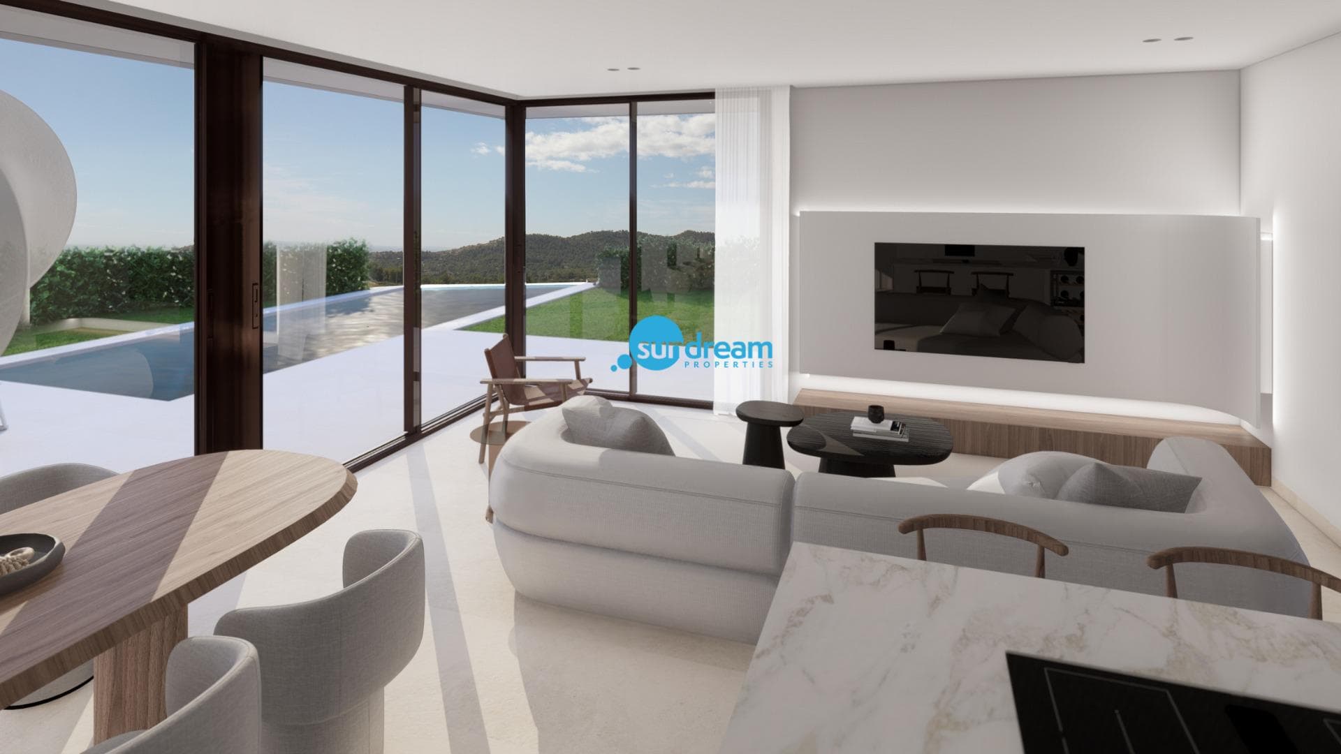 Villa zu verkaufen mit privatem Pool in Finestrat-Alicante Entdecken Sie eine atemberauben Vorschau 2