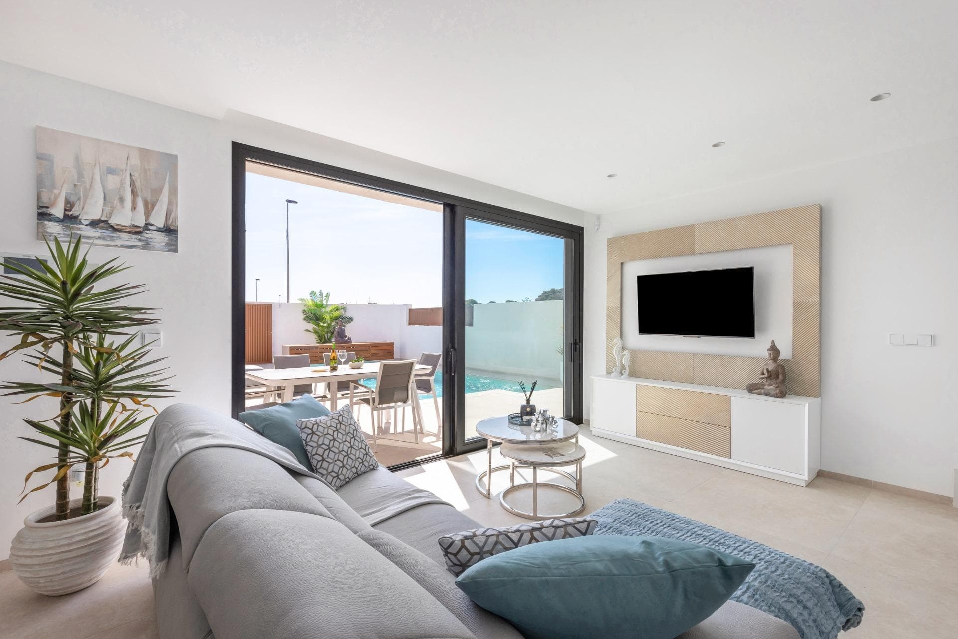 Villa zu verkaufen mit privatem Pool in San Javier Neubauprojekt von freistehenden Villen  Vorschau 3