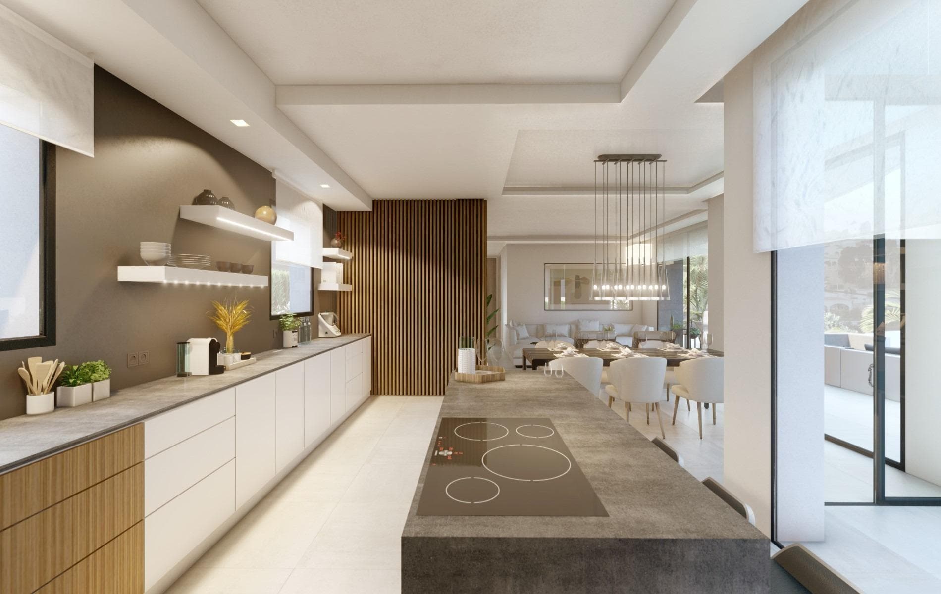 LUXUSVILLA MIT MEERBLICK ZU VERKAUFEN IN BENISSA Neubau-Luxus-Villa auf einem großen Grund Vorschau 4