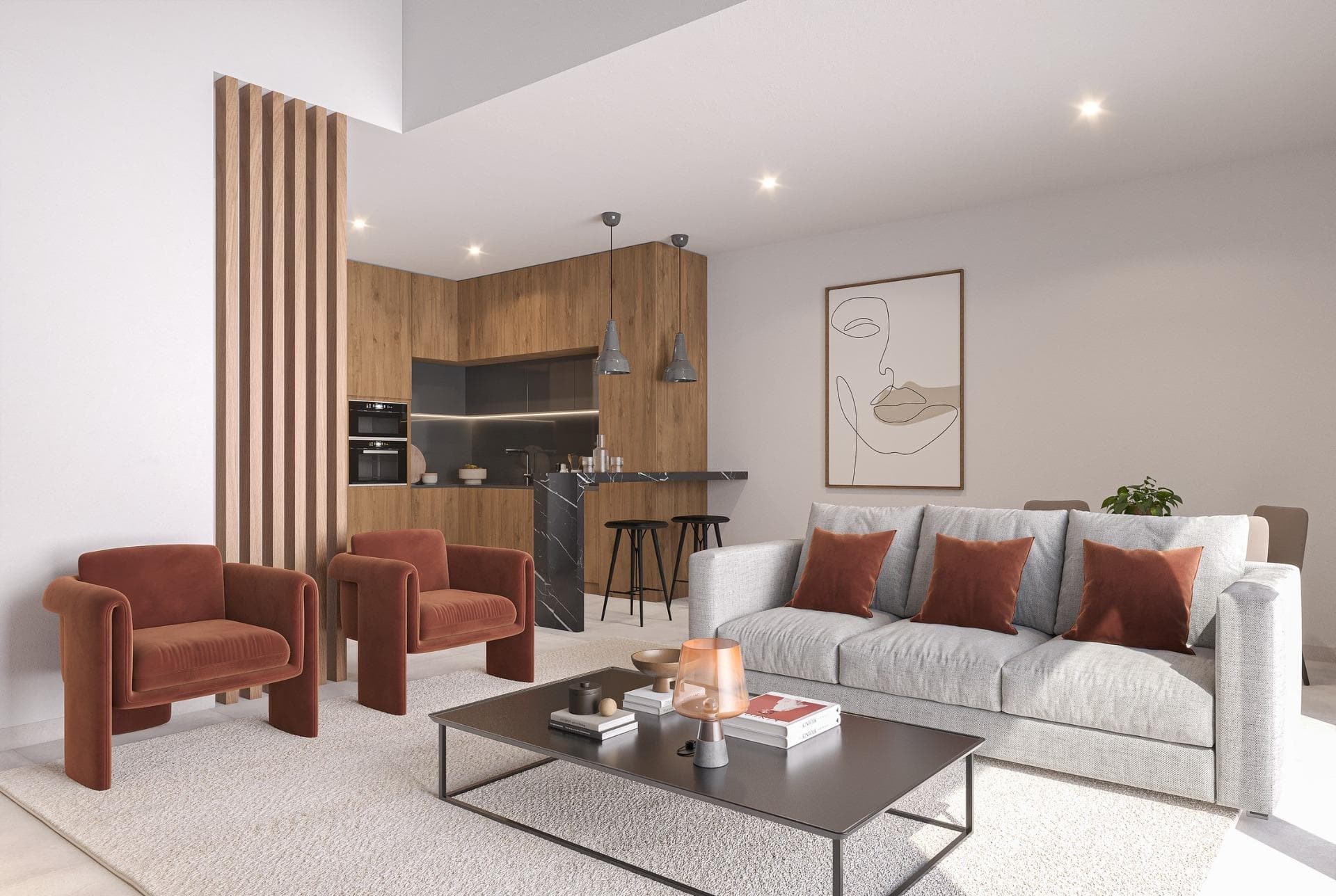 Neu gebaute moderne Villa mit privatem Pool und in Strandnähe in Los Alcazares Luxuriöses  Vorschau 4