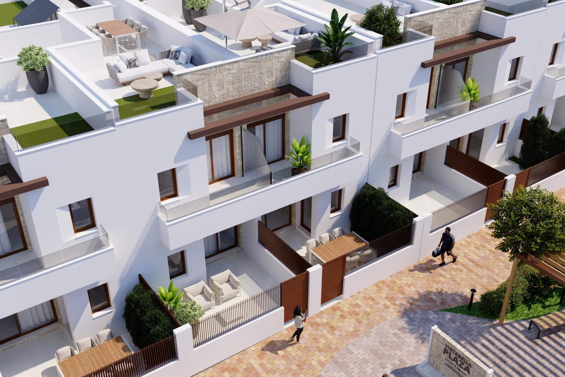 Neubau eines Stadthauses mit 3 Schlafzimmern im Golf Resort, Orihuela Exklusive Wohnanlage Vorschau 6