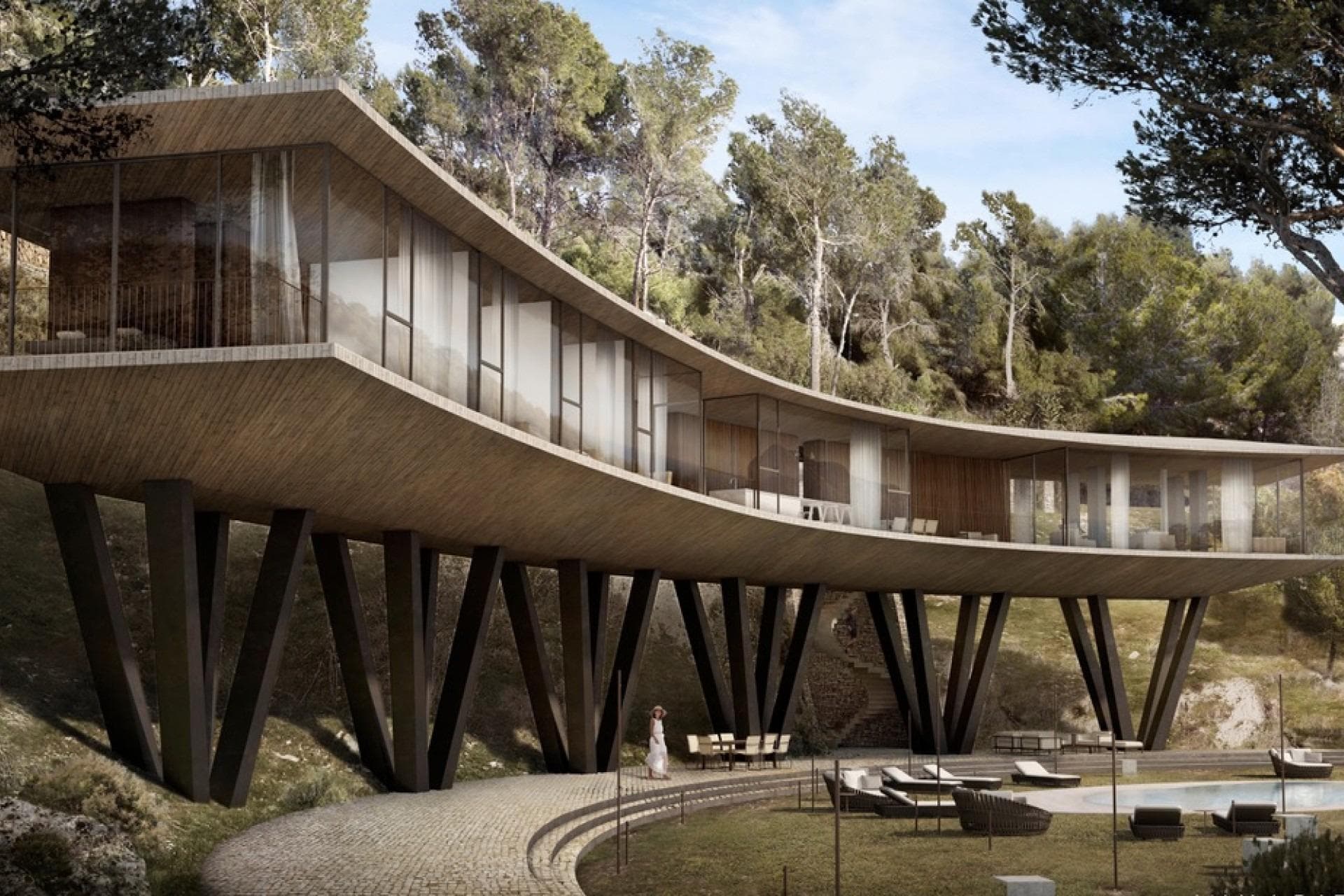 4-Schlafzimmer-Luxus-Villa mit Meerblick in Benissa Costa zu verkaufen Exklusive Villa in 