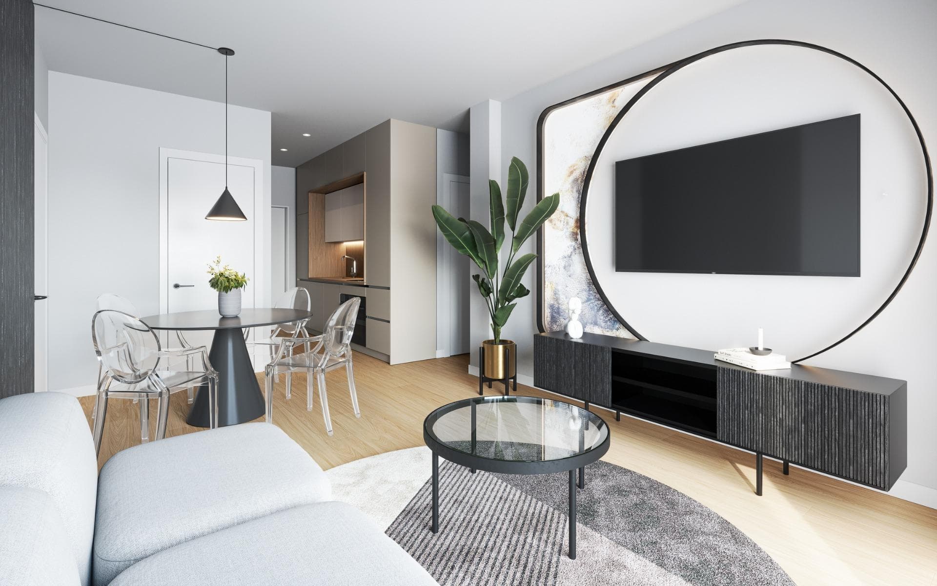 2-Zimmer-Dachgeschosswohnung mit privater Dachterrasse zu verkaufen in San Miguel de Salin Vorschau 2