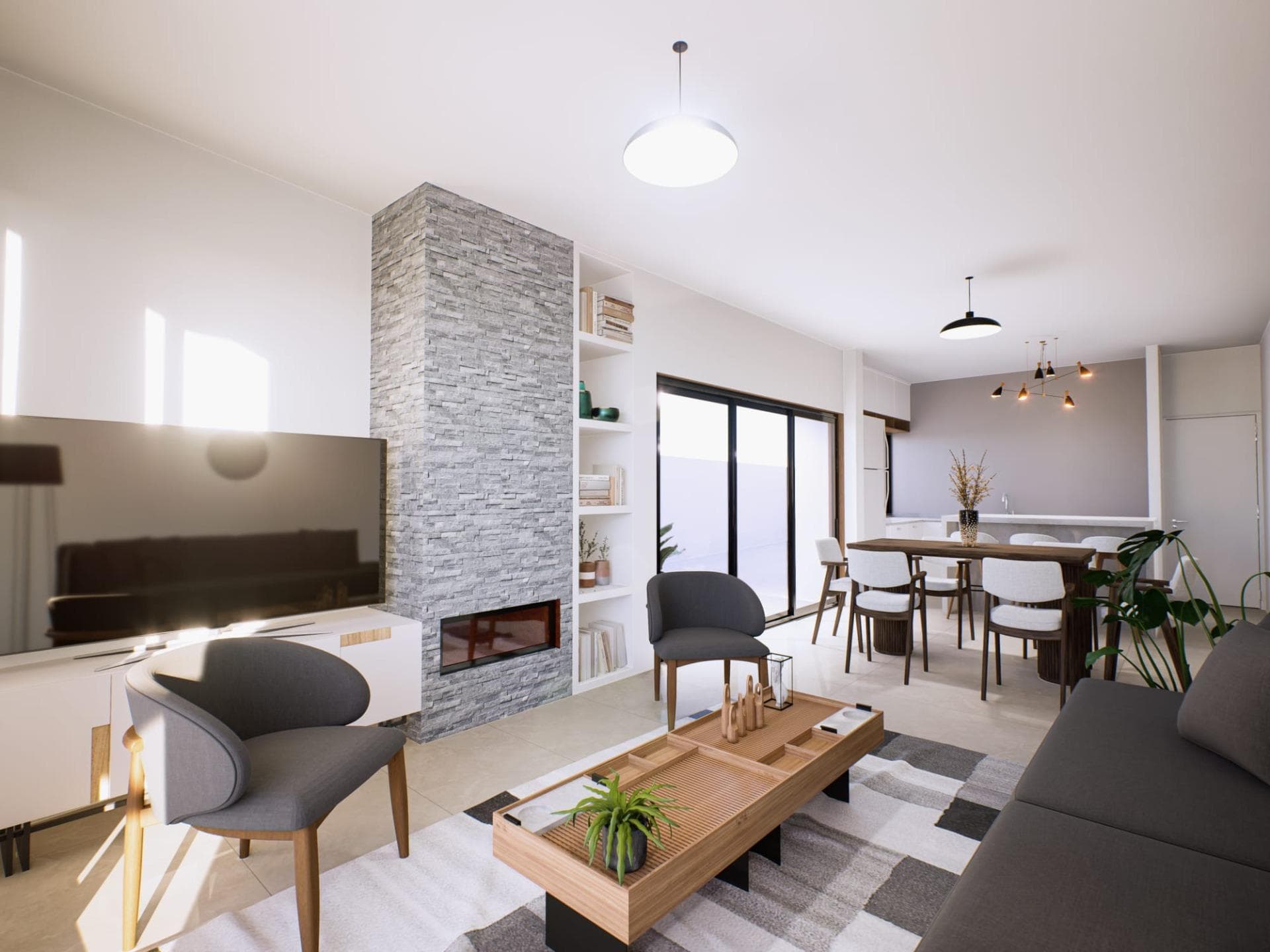 Villa im Ibiza-Stil mit 3 Schlafzimmern auf einer Ebene zu verkaufen in Fortuna(Murcia) Ex Vorschau 2