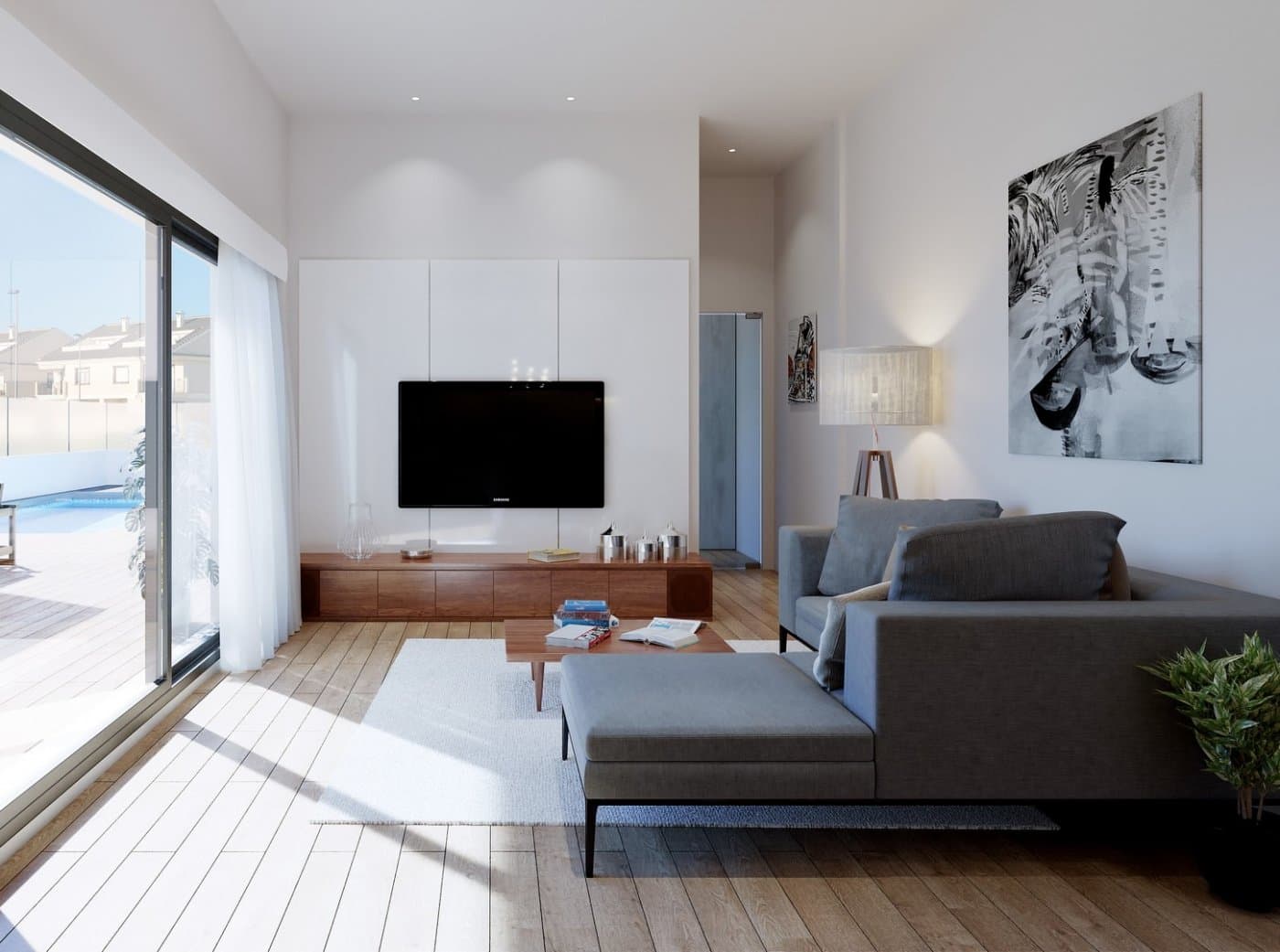 3 Schlafzimmer Stadthaus mit privatem Pool zum Verkauf in San Javier Vorschau 3