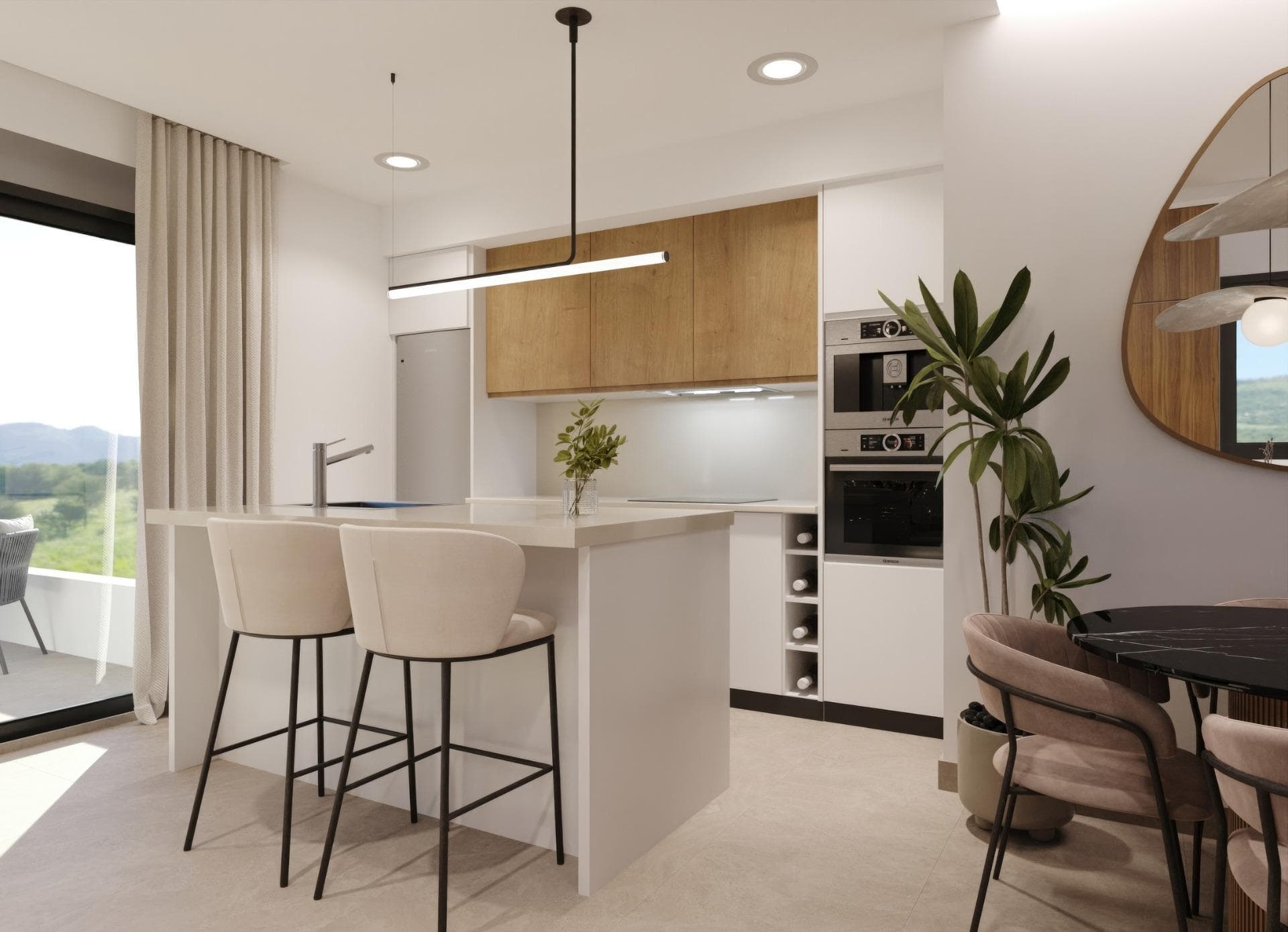 2-Zimmer-Wohnung mit großer Terrasse zu verkaufen in Golf Resort, Murcia Vorschau 4