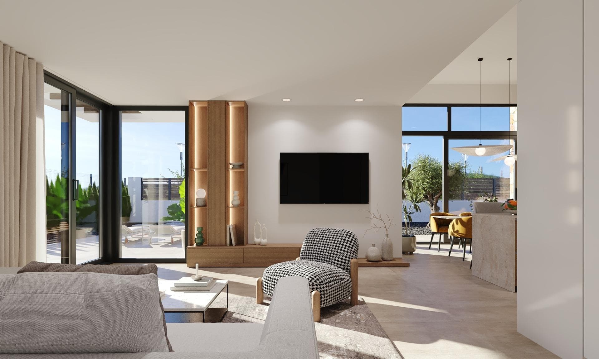 Villa auf einer Etage mit Solarium und privatem Pool im Golf Resort, Murcia Vorschau 4