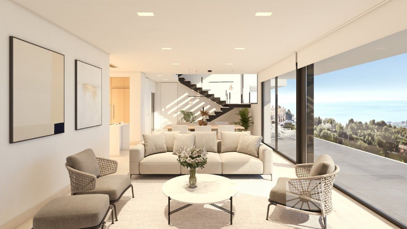 Luxuriöse Villa mit 4 Schlafzimmern und atemberaubendem Meerblick in Altea Vorschau 5