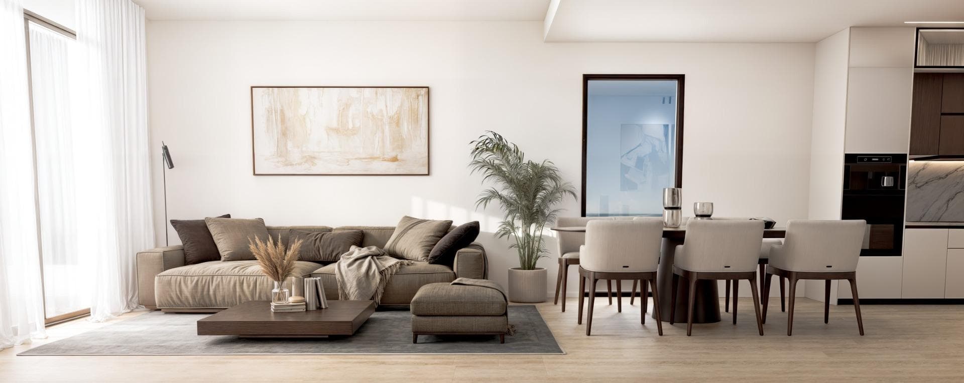 Exklusive 2-Zimmer-Wohnung in einer Wohnanlage mit Meerblick, in Finestrat Erstklassige La Vorschau 3