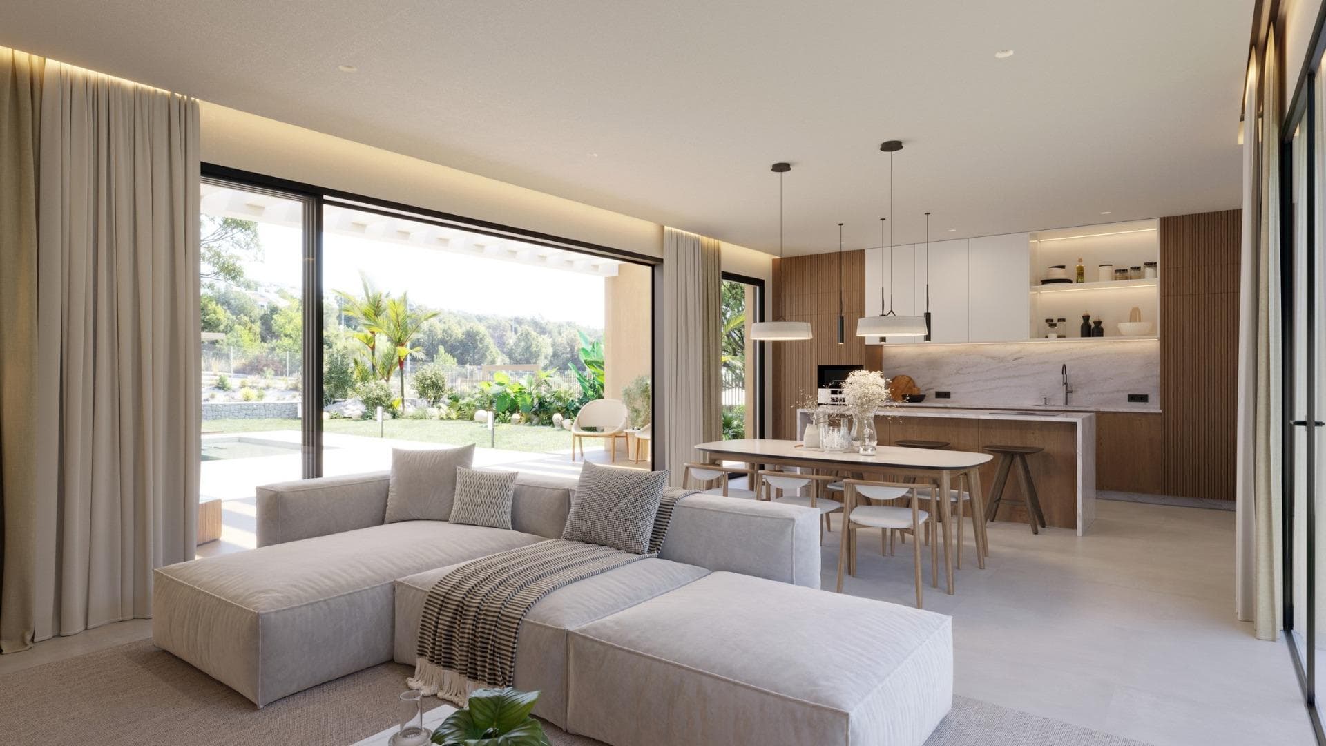 Einstöckige Villa mit 3 Schlafzimmern und privatem Pool in Finestrat Exklusive Neubau-Vill Vorschau 4