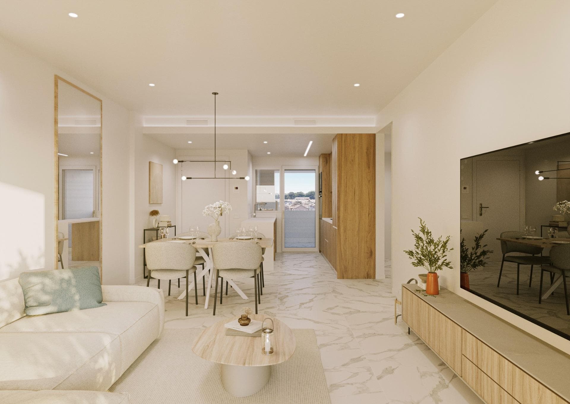 3-Zimmer-Wohnung zum Verkauf in Punta Prima in Meeresnähe (Torrevieja) Exklusive, neu erba Vorschau 3