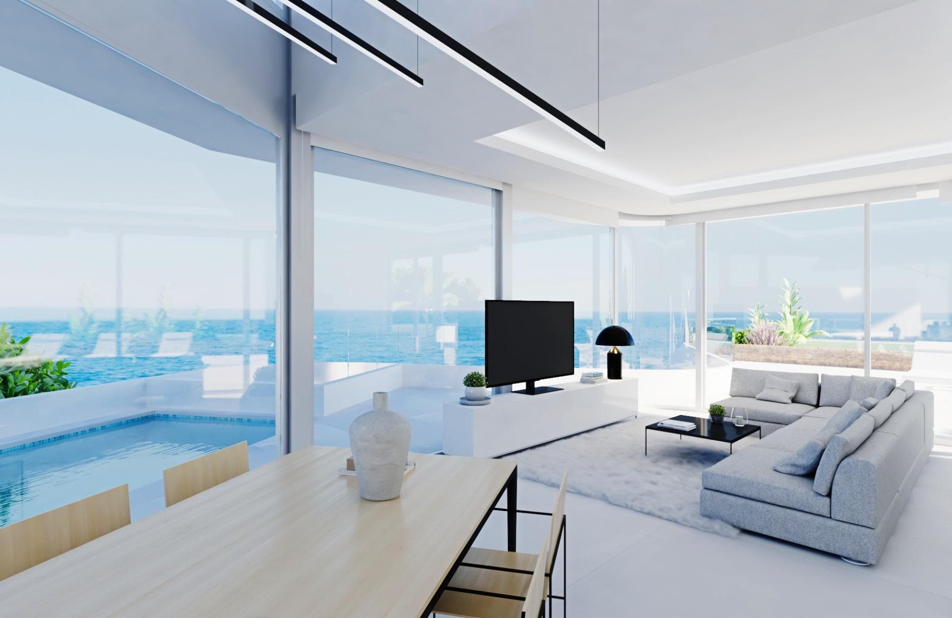 Luxuriöse 3-Zimmer-Wohnung direkt am Meer in Mascarat (Calpe) zu verkaufen Elegante Apartm Vorschau 4