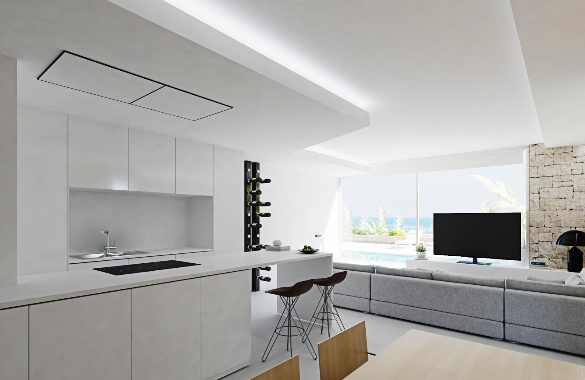 Luxuriöse Villa mit 4 Schlafzimmern direkt am Strand in Mascarat (Calpe) zu verkaufen Desi Vorschau 4