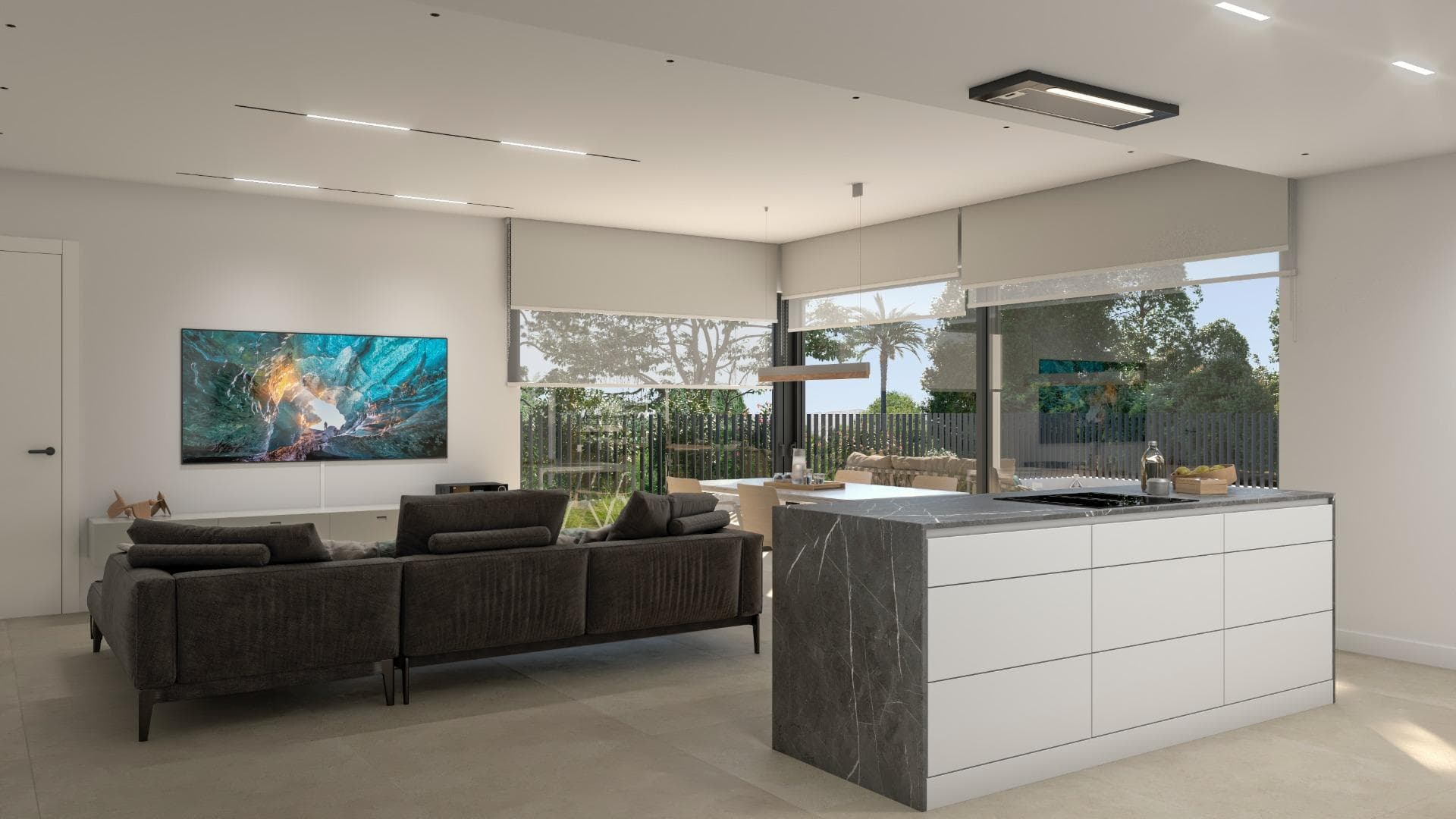 Einstöckige Villa mit 3 Schlafzimmern und privatem Pool zu verkaufen im Golf Resort in Los Vorschau 2