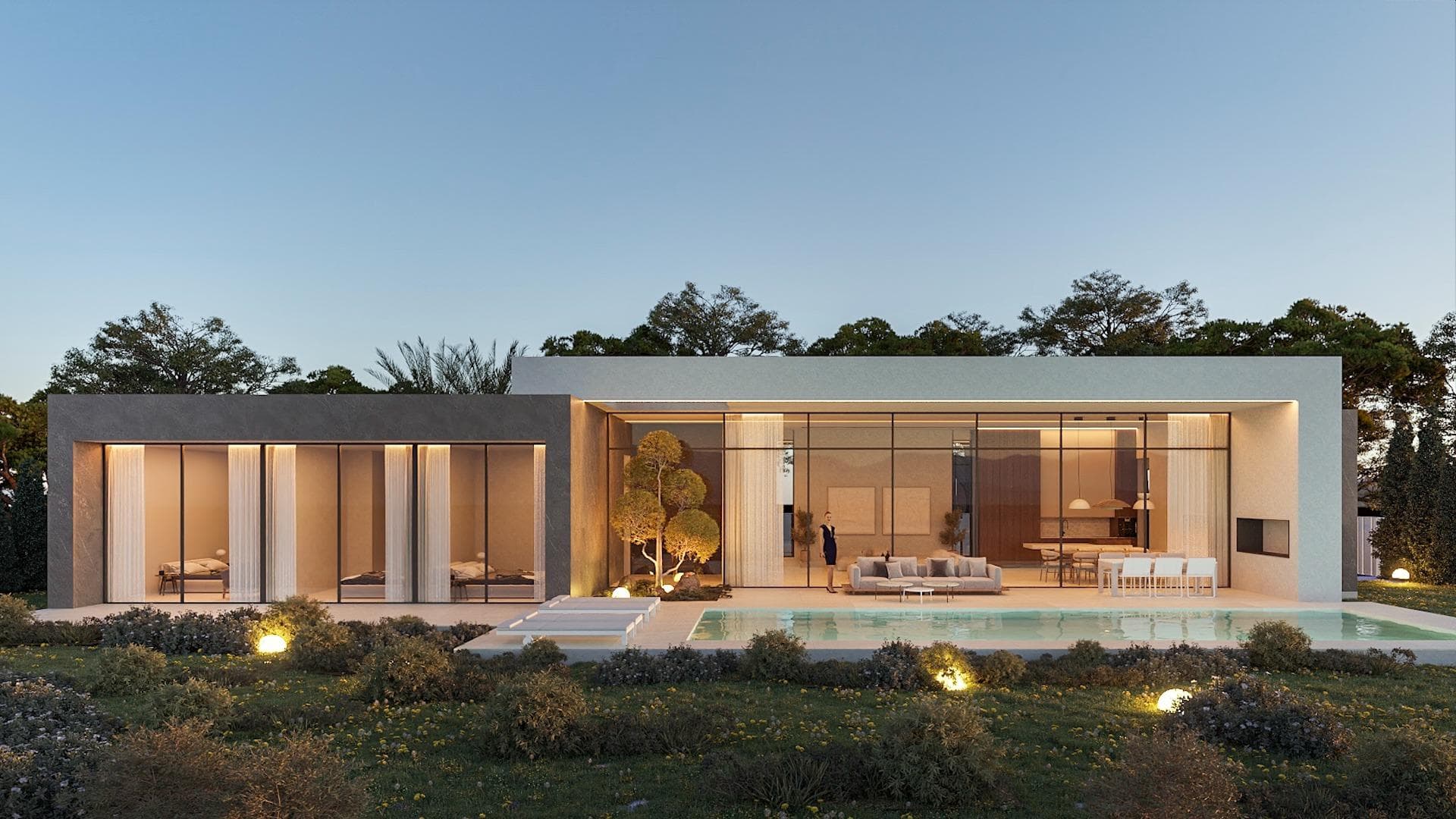 3-Zimmer-Villa zu verkaufen, nur 900 Meter vom Strand in Calpe entfernt Diese exklusive, n