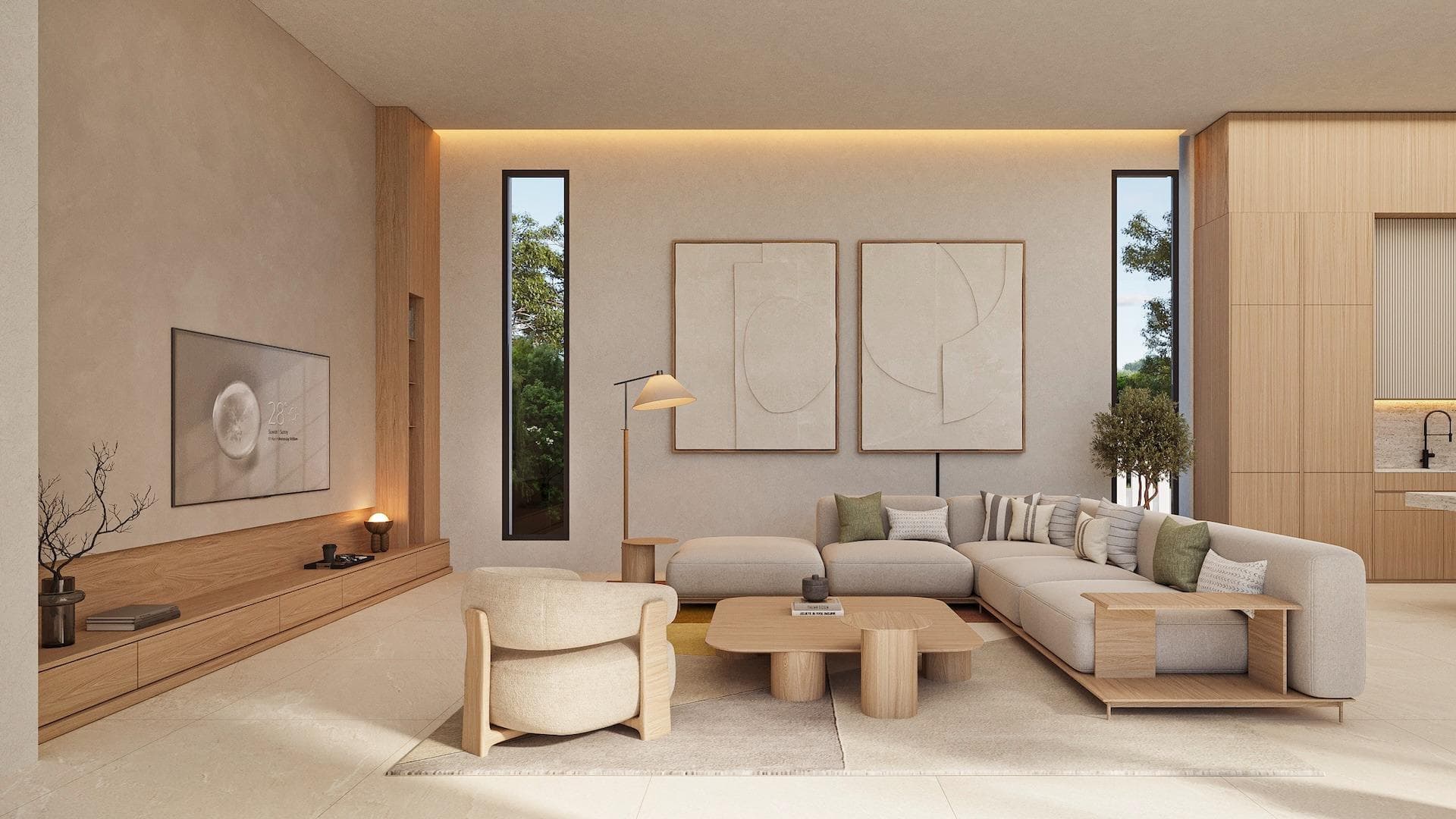 3-Zimmer-Villa zu verkaufen, nur 900 Meter vom Strand in Calpe entfernt Diese exklusive, n Vorschau 4