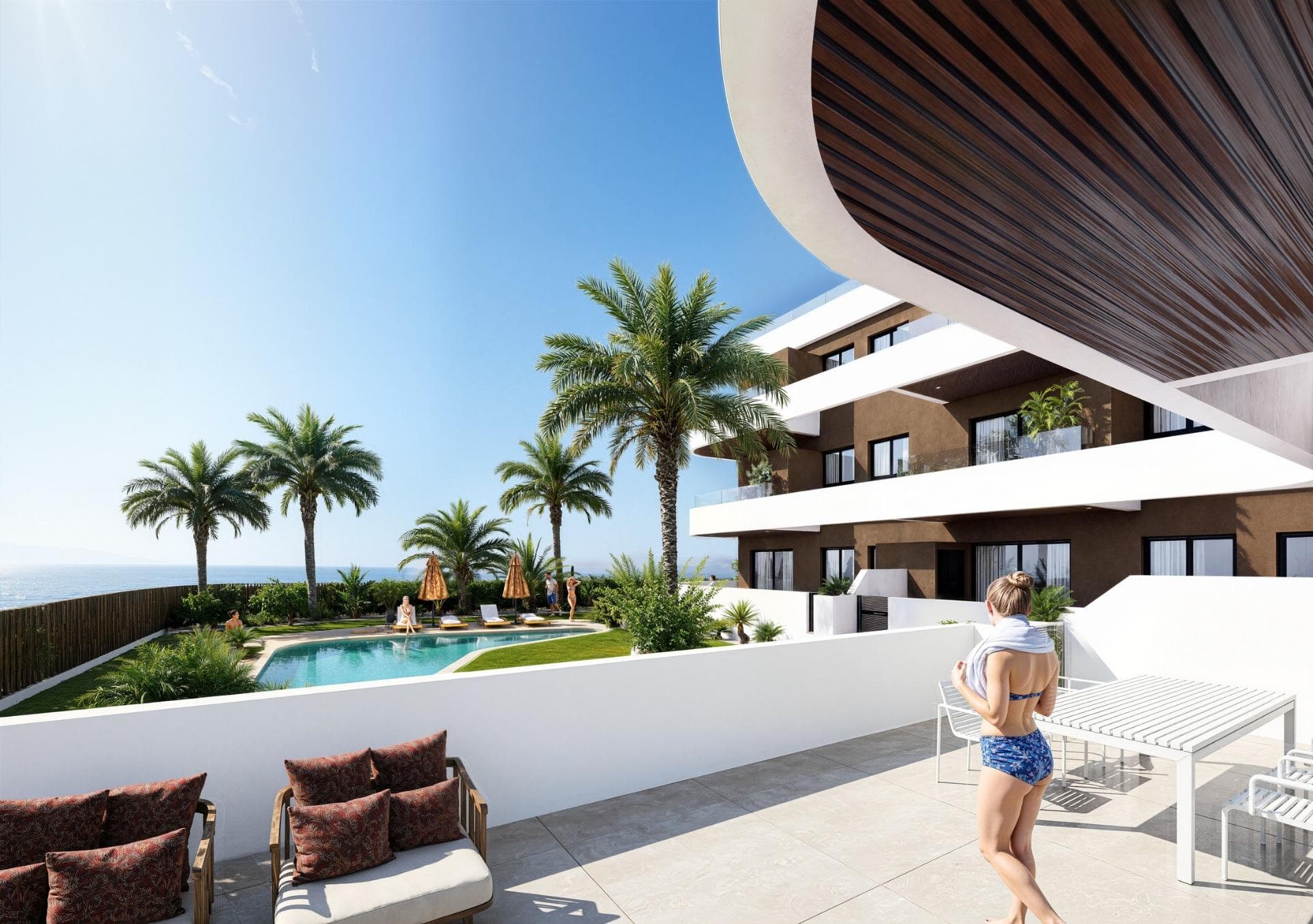 Neubau-Wohnung mit 2 Schlafzimmern in Guardamar del Segura zu verkaufen Vorschau 2