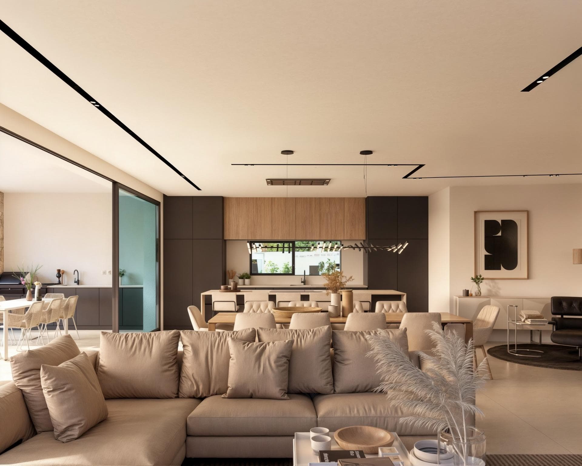 Luxuriöse Villa mit 4 Schlafzimmern, privatem Pool und Meerblick in Moraira Erstklassige L Vorschau 4